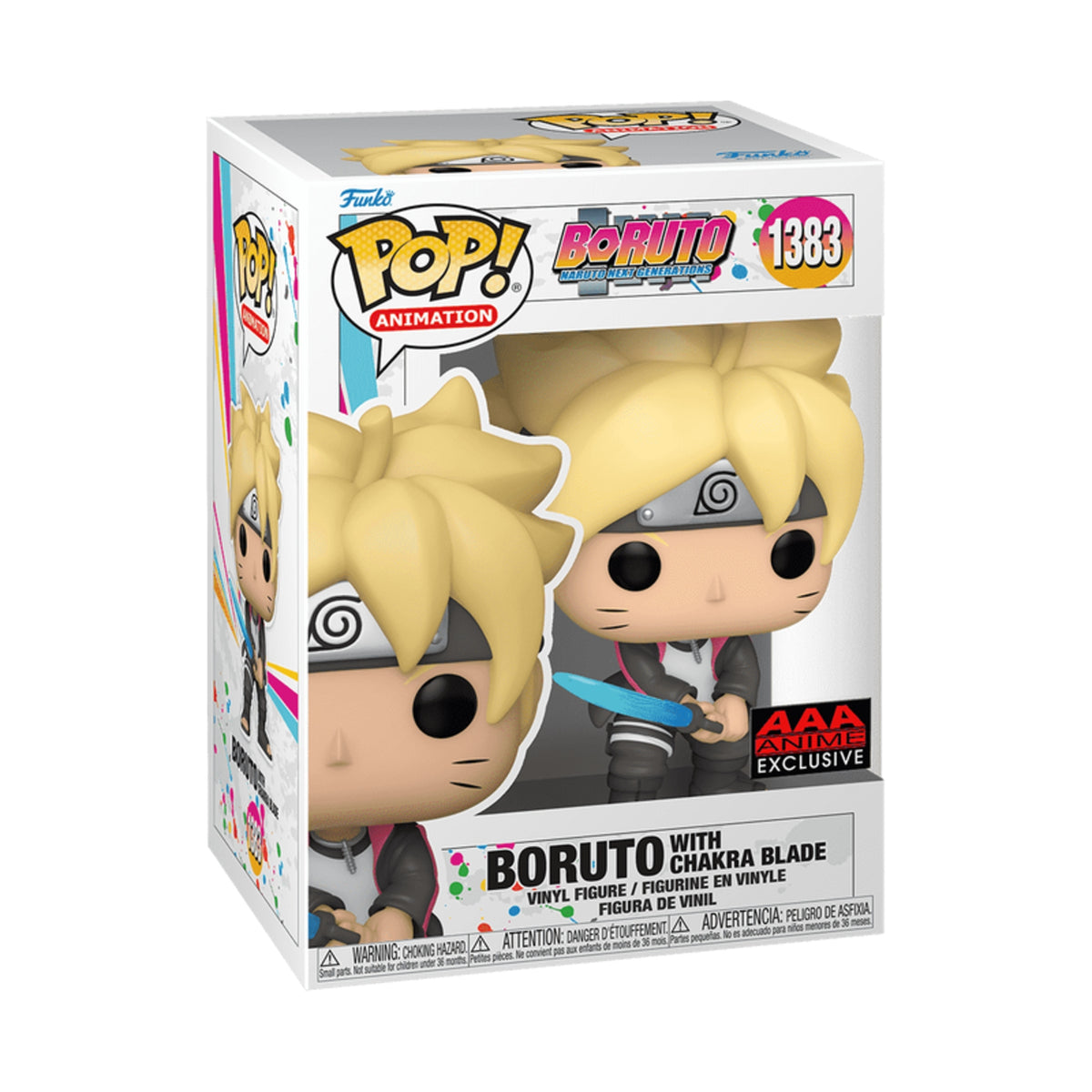 Funko Pop Boruto: Boruto with Chakra Blade 4-Inch Vinyl Figure #1383