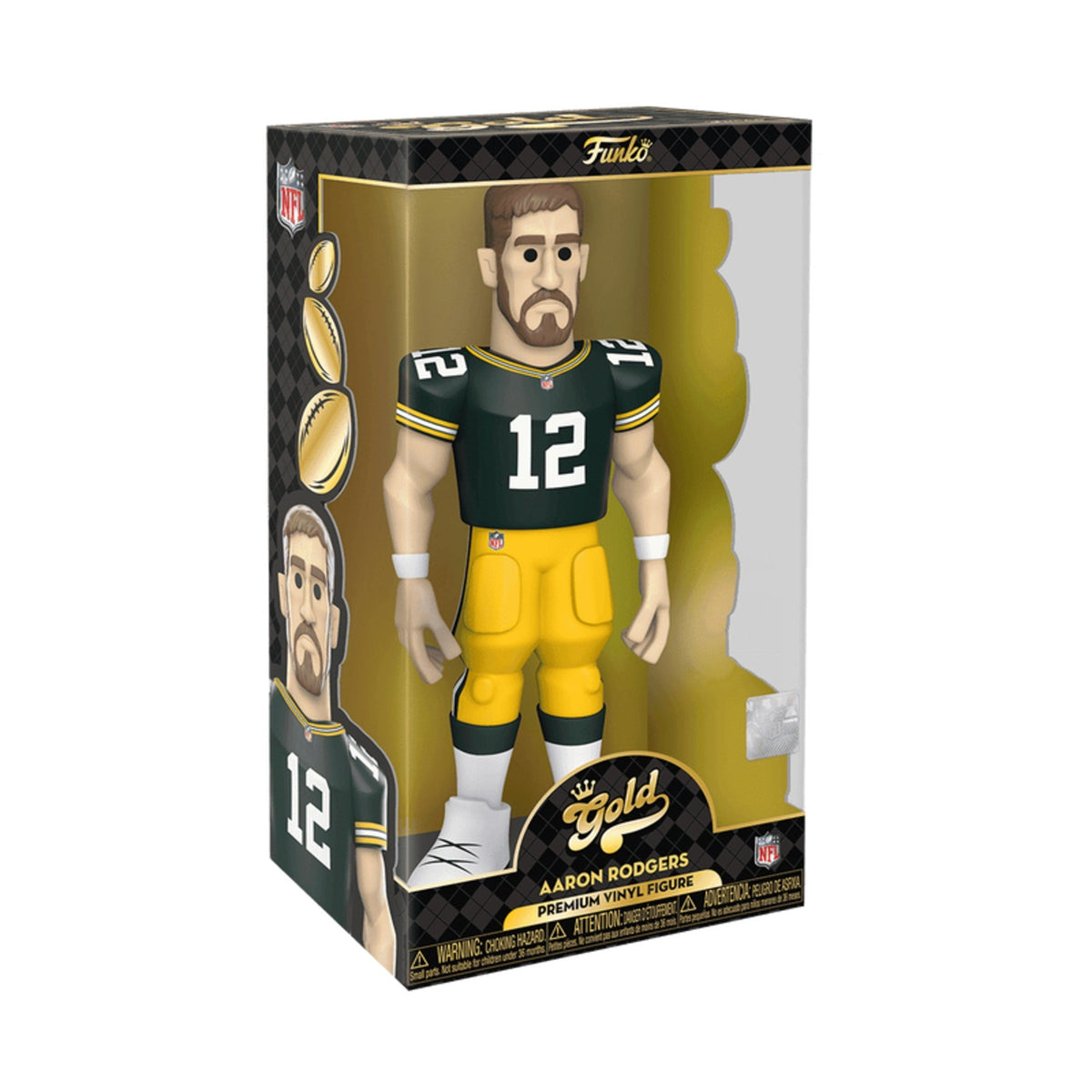 Funko Gold NFL: Aaron Rodgers Green Bay Packers 12-Inch Vinyl Figure