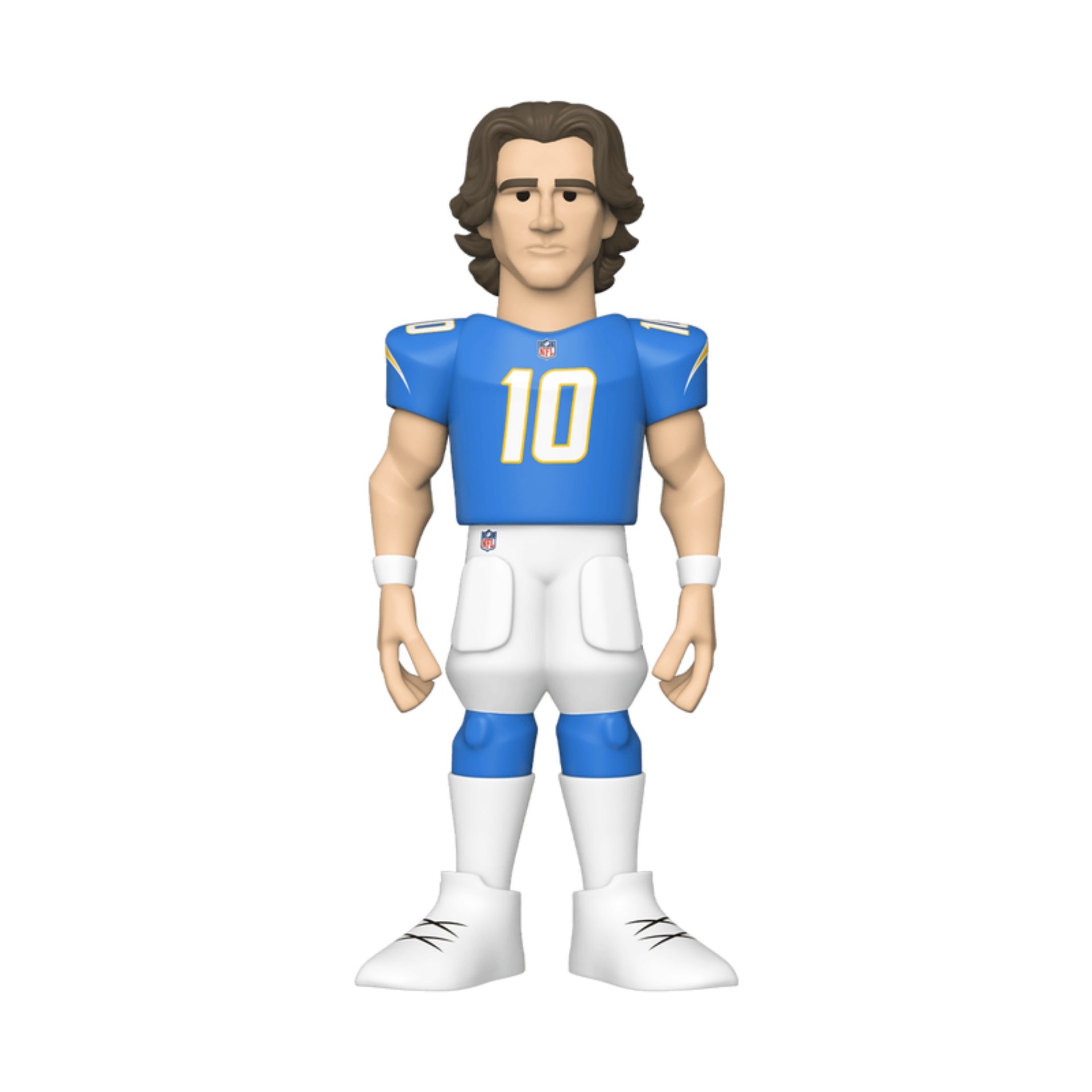 NFL Stars: Chargers Justin Herbert Funko  Pop 5 Vinyl Gold Figure