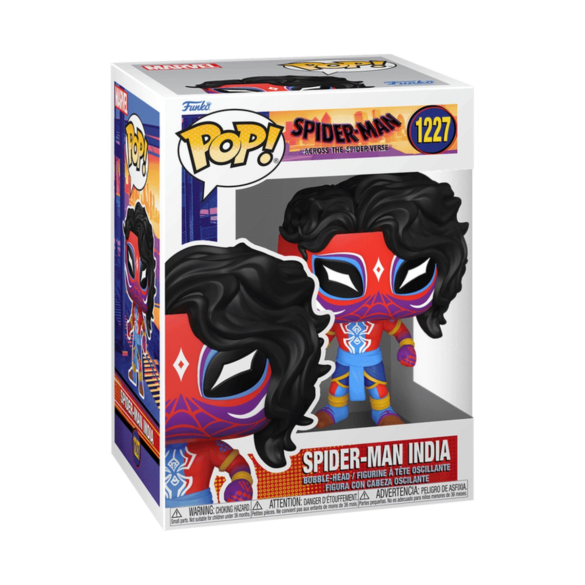 Funko Pop Across the Spider-Verse: Spider-Man India 4-Inch Vinyl Figure #1227
