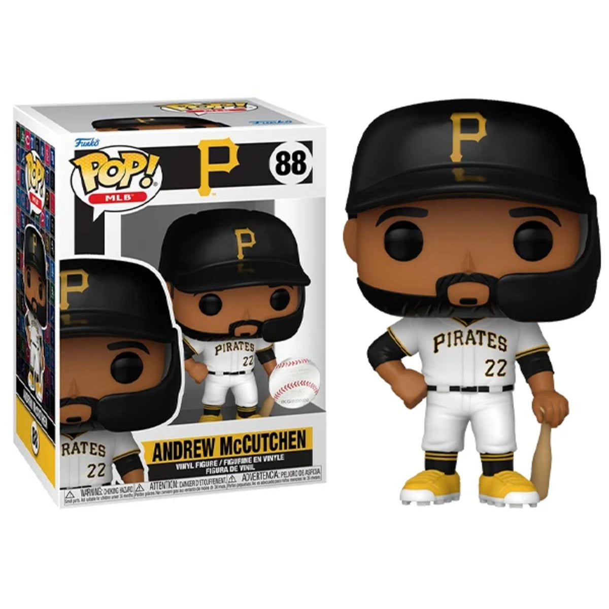 Funko Pop MLB: Andrew McCutchen 4-Inch Vinyl Figure #88