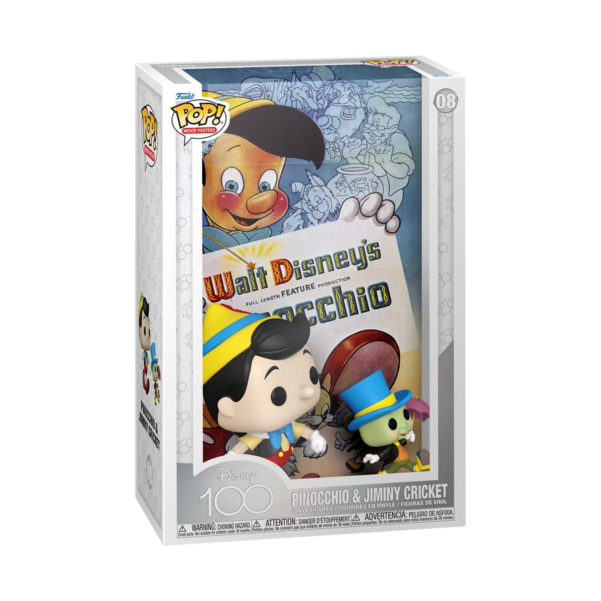 Disney Pinocchio Funko Pop! Movie Poster Vinyl Figure #08