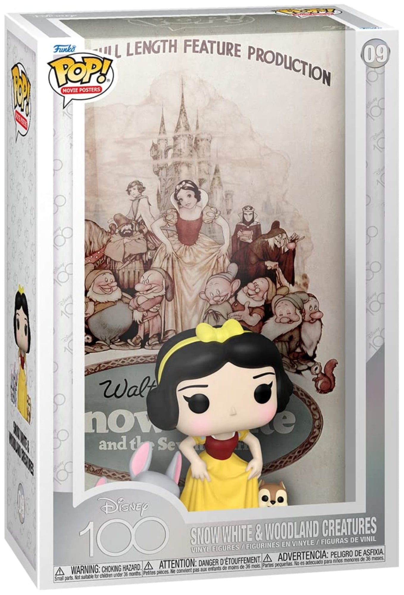Disney Snow White Funko Pop! Movie Poster Vinyl Figure #9