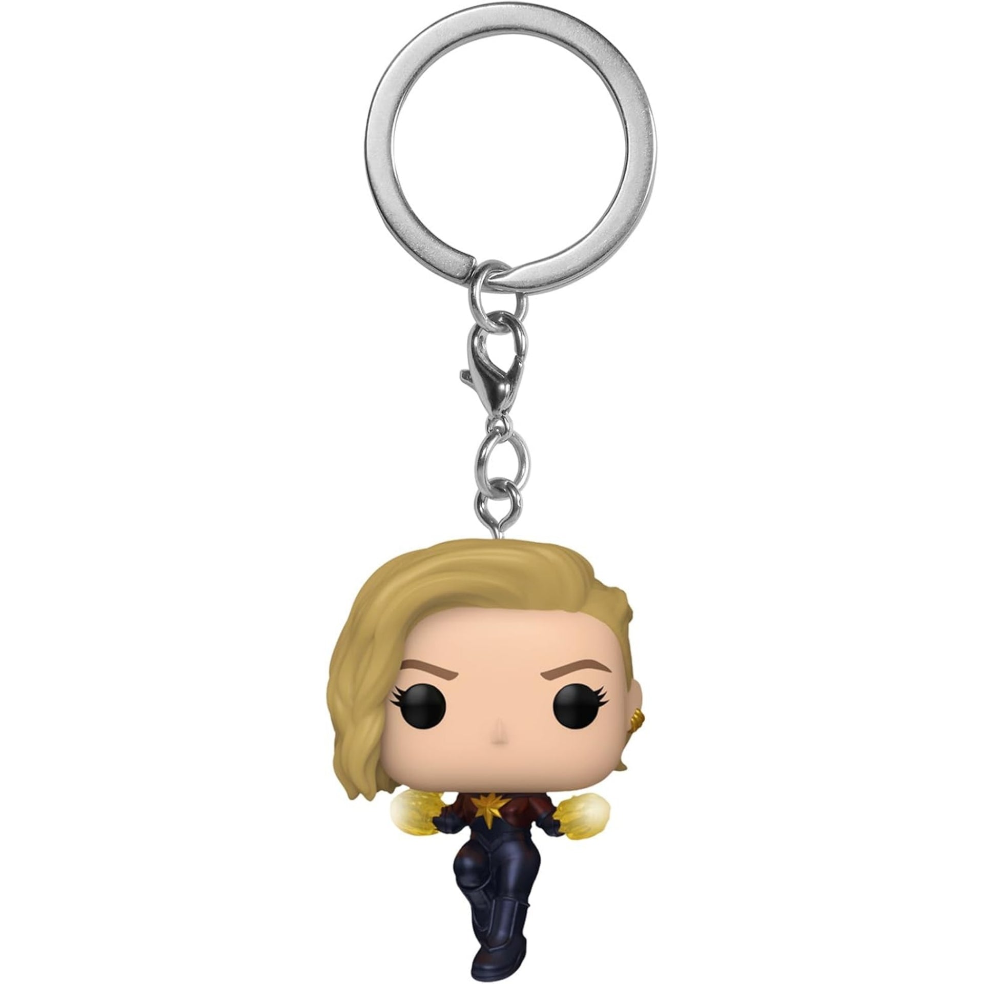 The Marvels Captain Marvel Funko Pocket Pop! Vinyl Keychain
