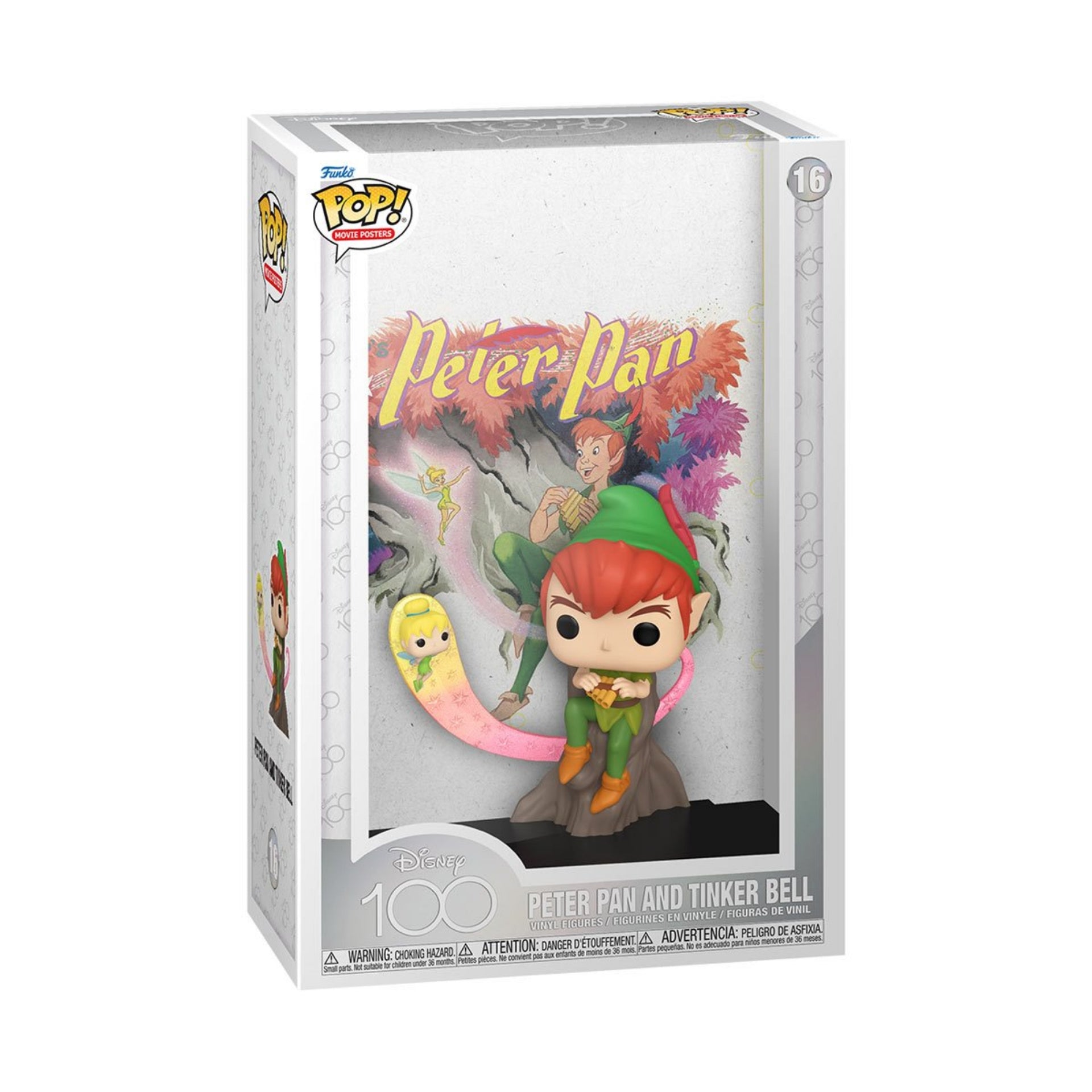Disney Peter Pan Funko Pop! Movie Poster Vinyl Figure #16