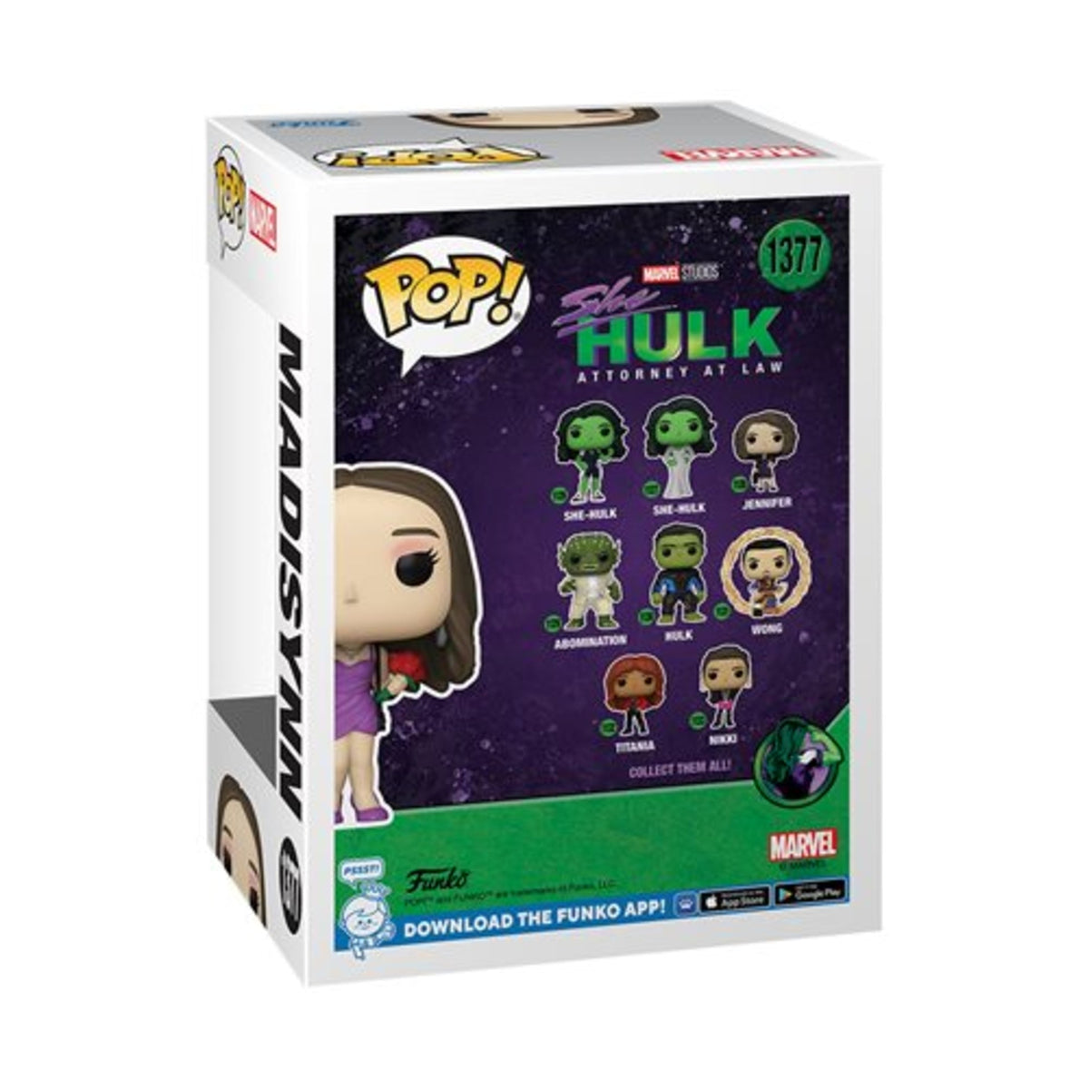Funko Pop Marvel She-Hulk: Madisynn 4-Inch Vinyl Figure #1377