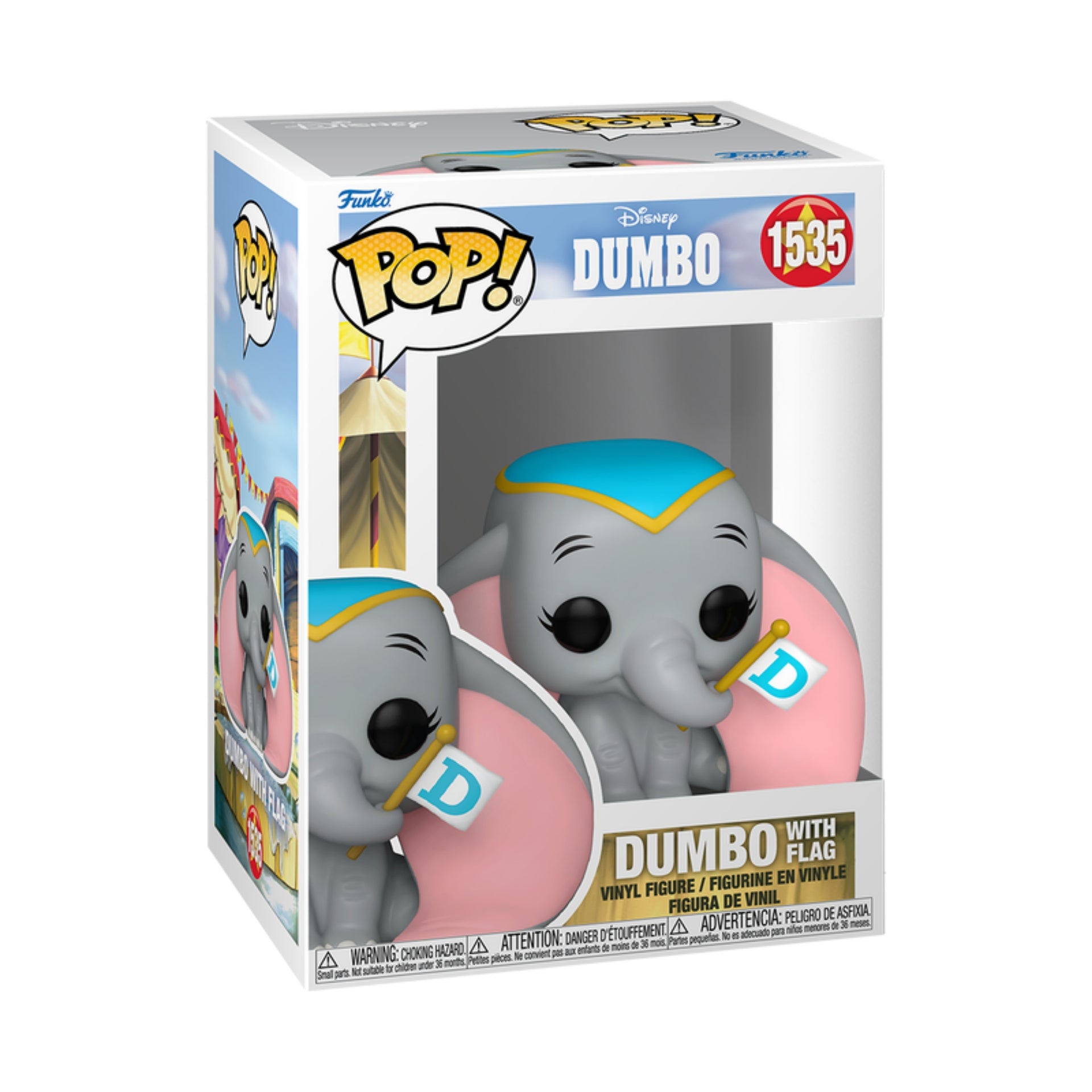 Disney Dumbo Dumbo with Flag Funko Pop! Vinyl Figure #1535