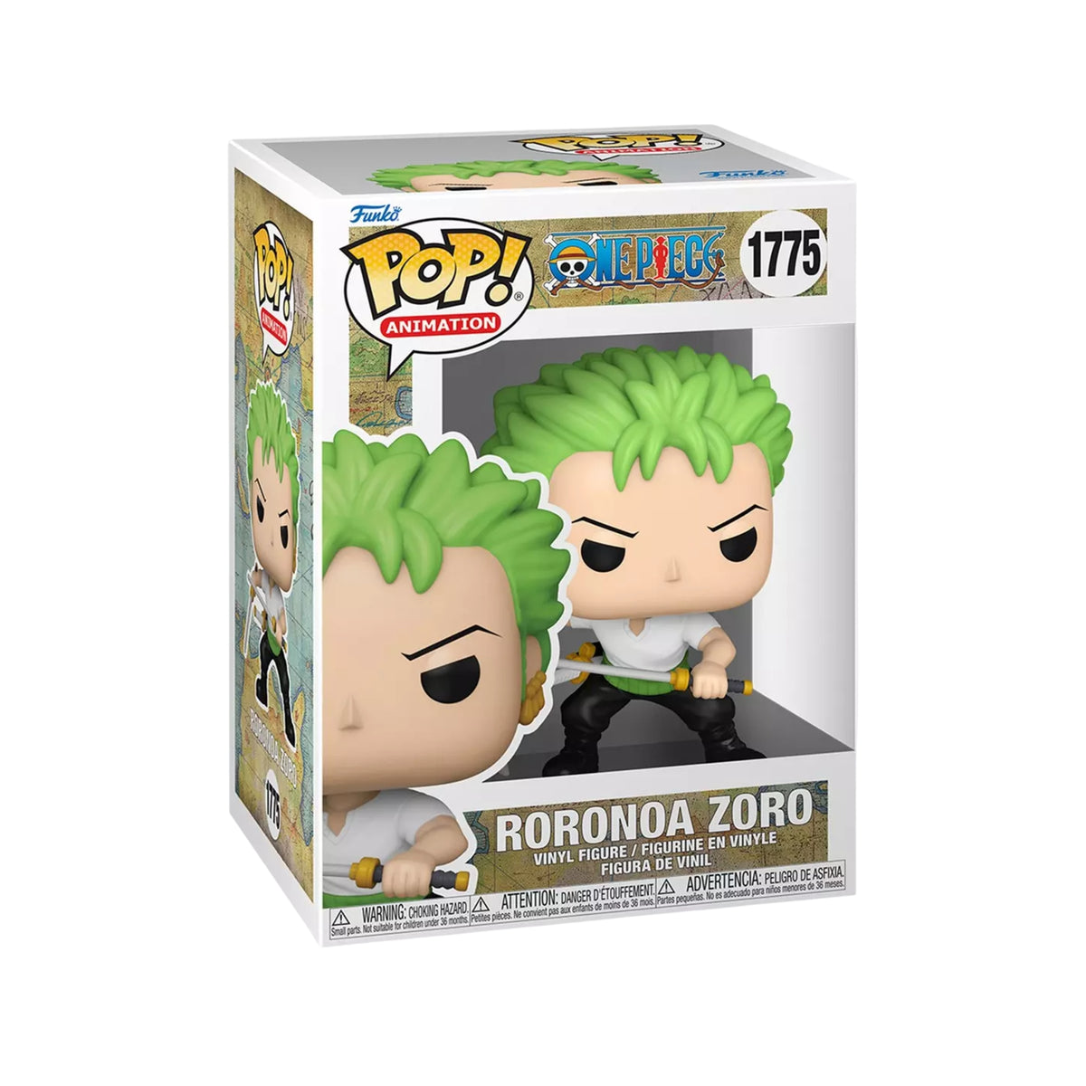 Funko Pop One Piece East Blue: Zoro 4-Inch Vinyl Figure #1775