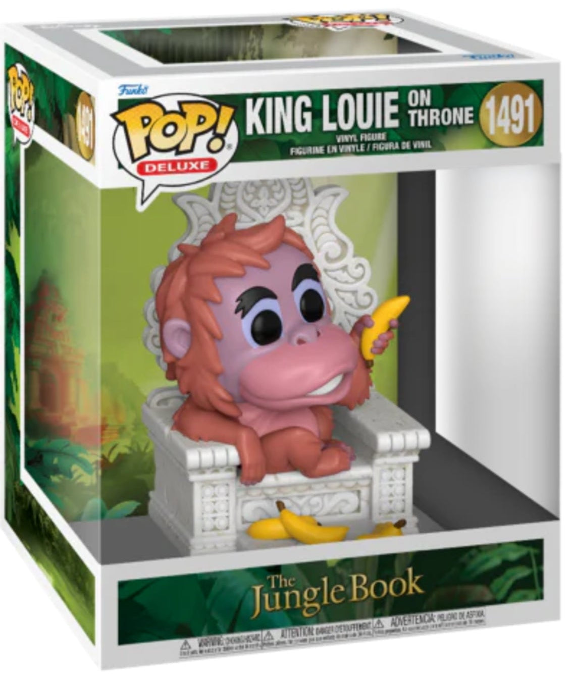 Deluxe The Jungle Book: King Louie on Throne Funko Pop! Vinyl Figure #1491