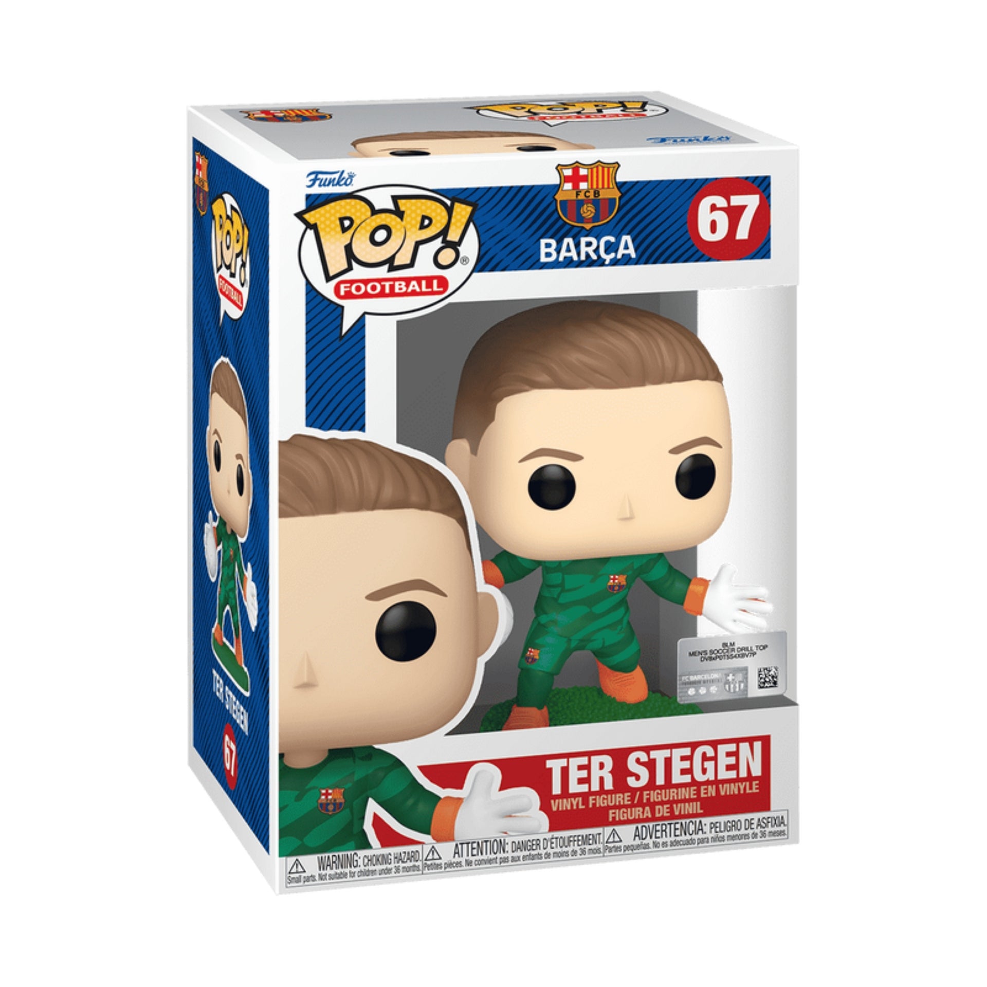 Football Barcelona Ter Stegen Funko Pop! Vinyl Figure #67