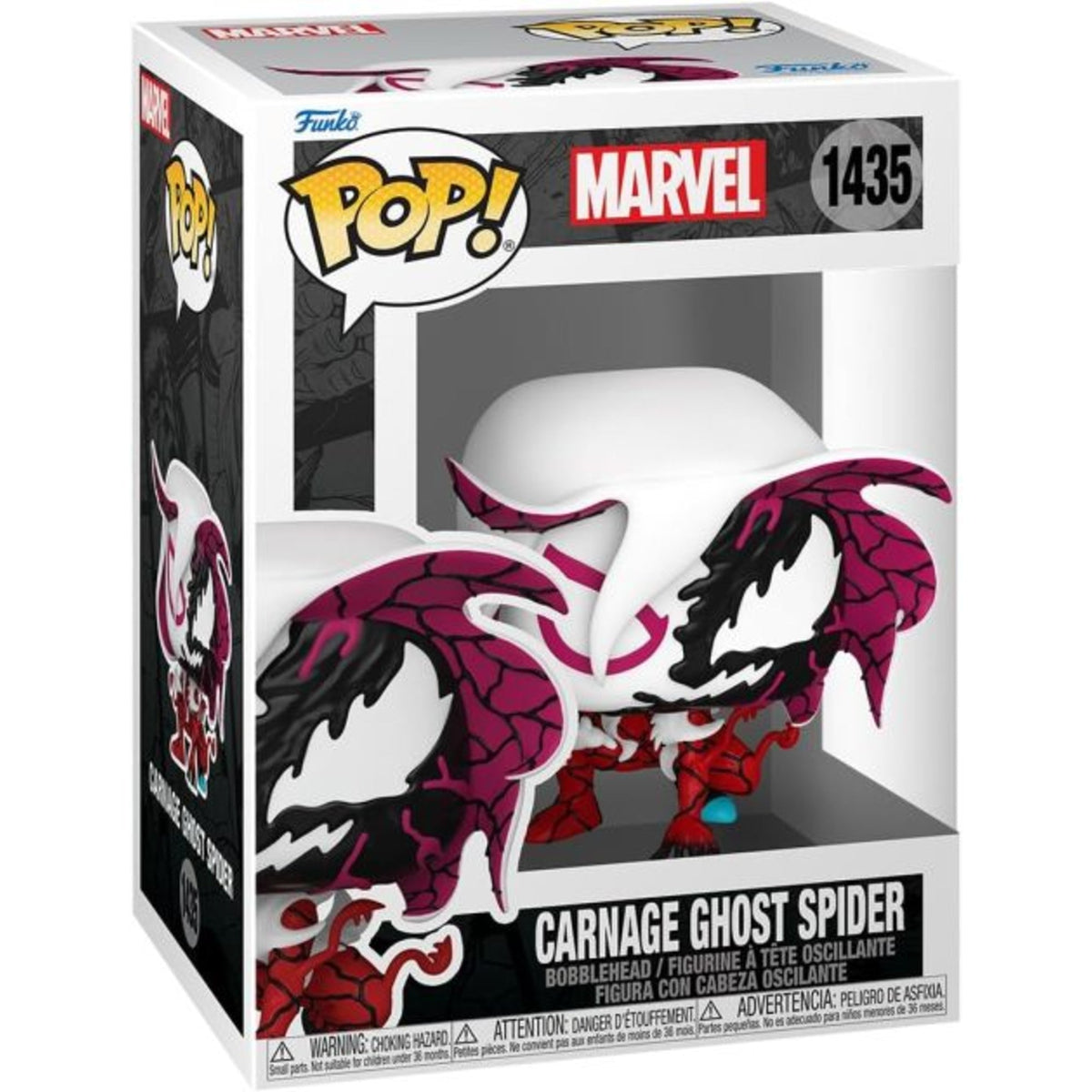 Funko Pop Marvel Carnageized: Ghost Spider (Spider Gwen) Figure #1435