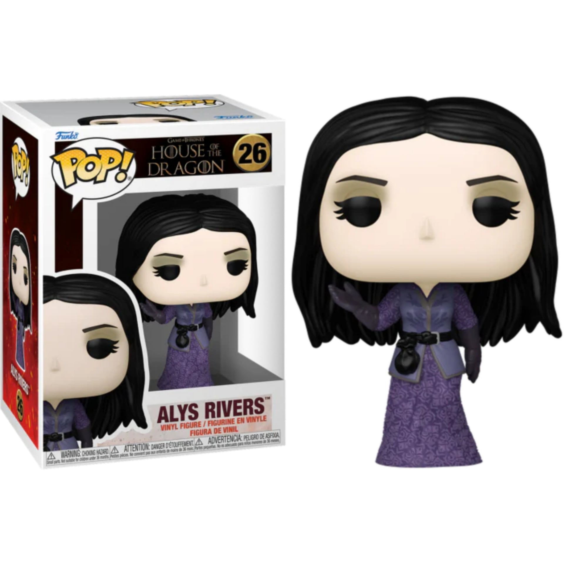 House of the Dragon Alys Rivers Funko Pop! Vinyl Figure #26