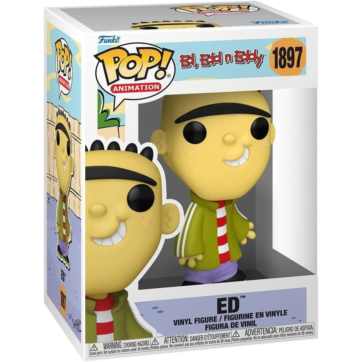Funko Pop Ed Edd n Eddy: Ed 4-Inch Vinyl Figure #1897