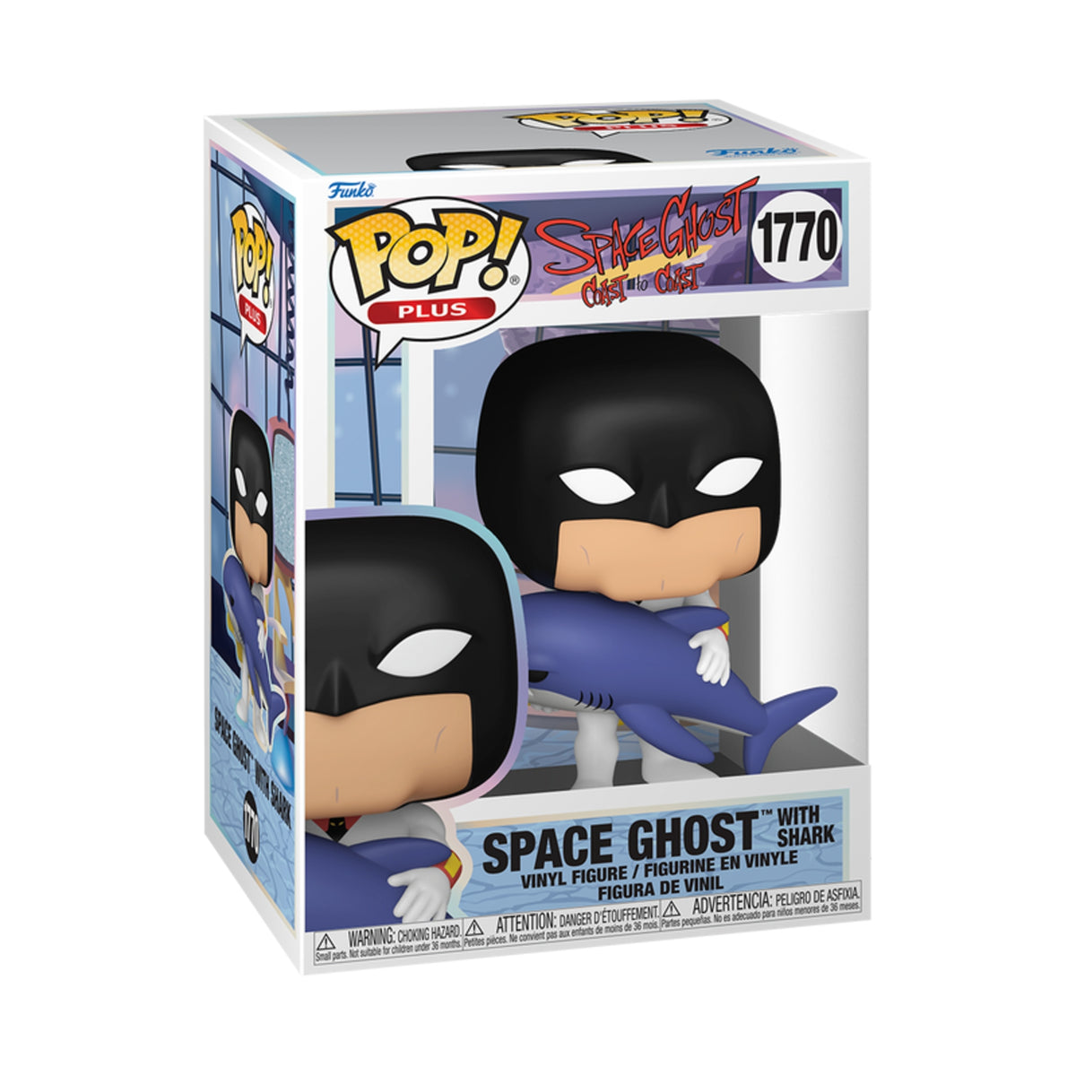 Funko Pop Space Ghost with Old Kentucky Shark 4-Inch Vinyl Figure #1770