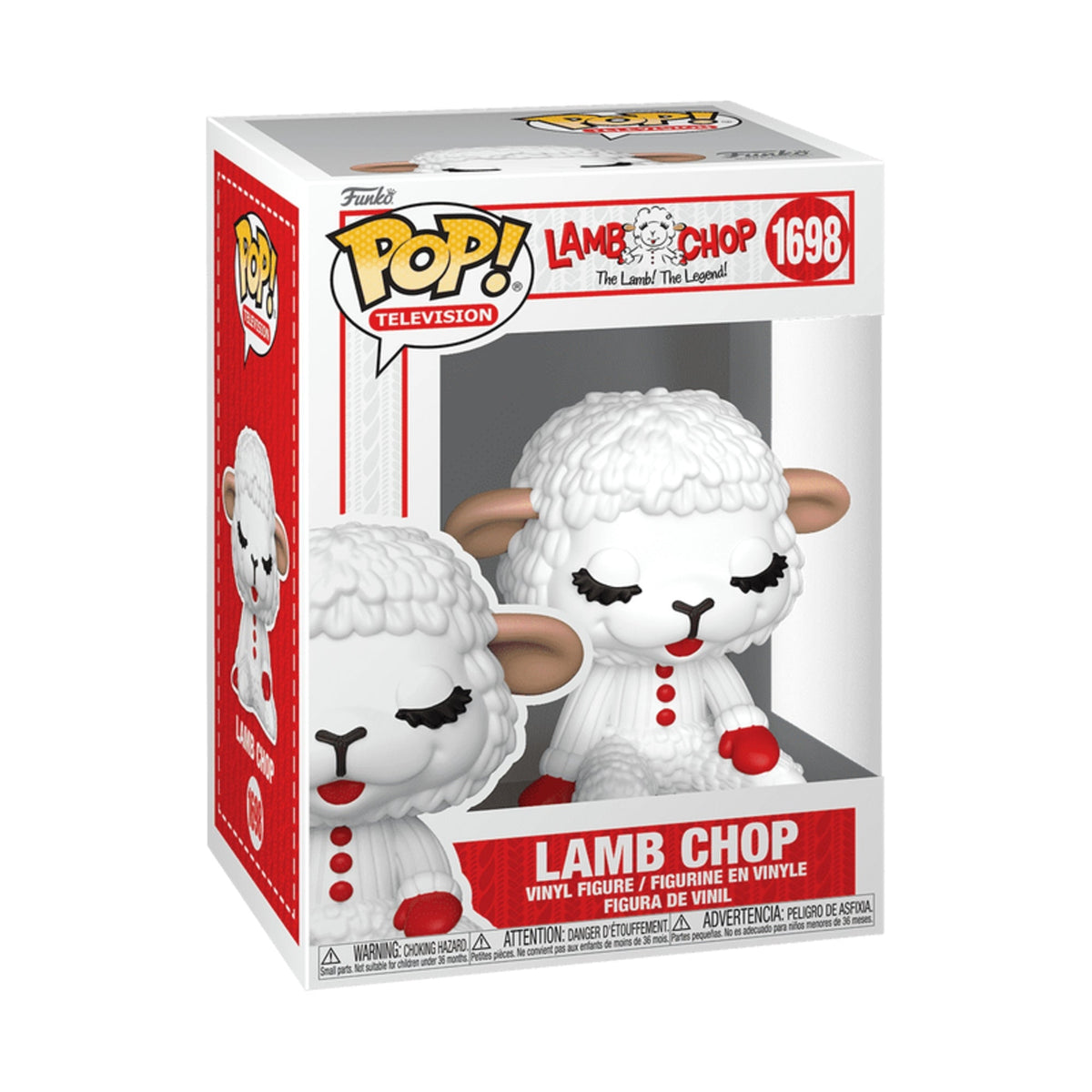 Funko Pop Lamb Chop: Lamb Chop 4-Inch Vinyl Figure #1698