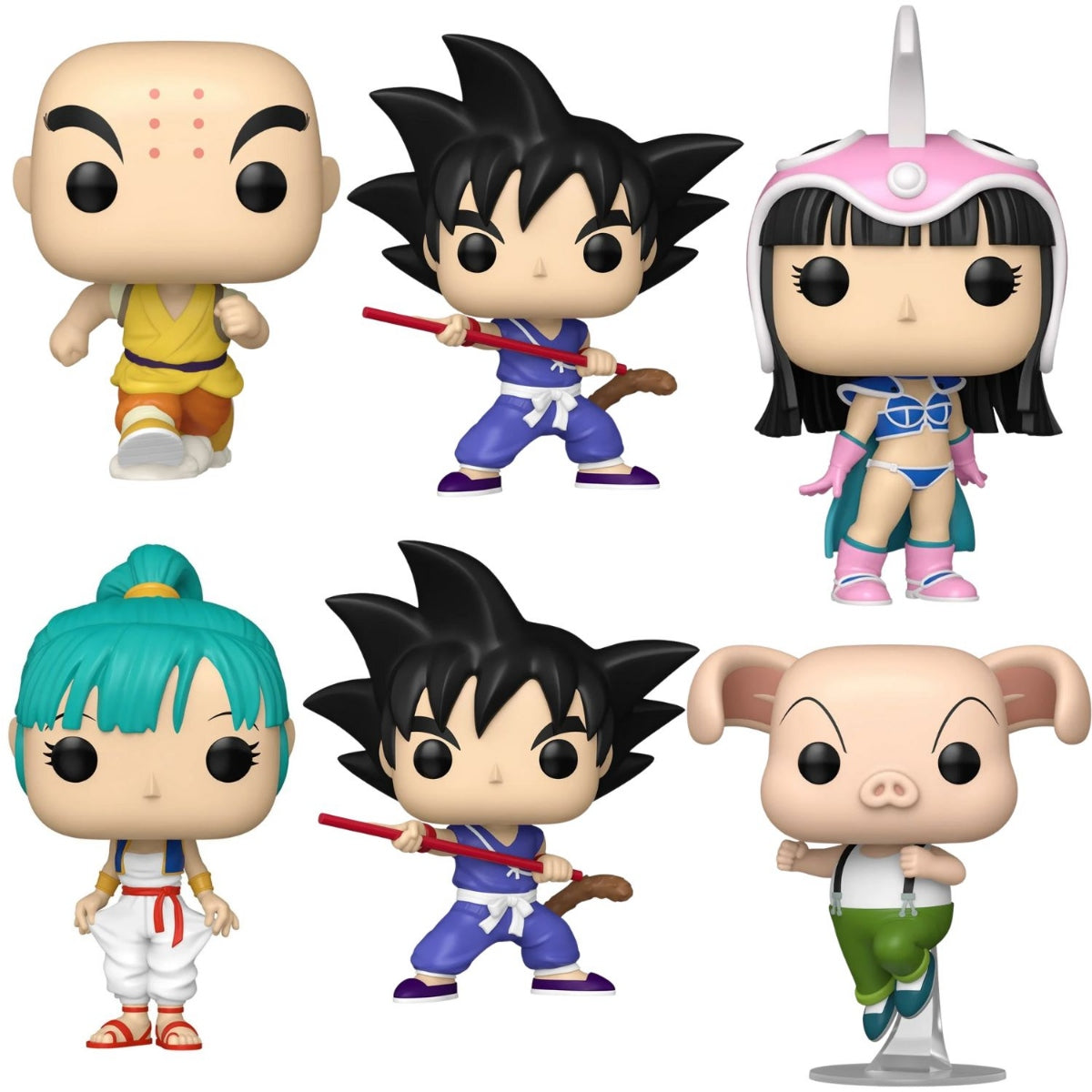 Pack of 6 Assorted Dragon Ball Funko Pop! Vinyl Figure Wave 2