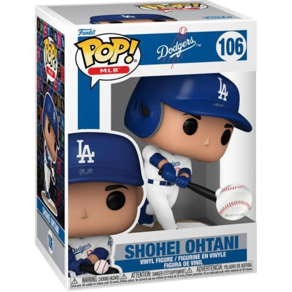 Funko Pop! MLB Stars: Dodgers - Shohei Ohtani Funko Pop! Vinyl Figure #106