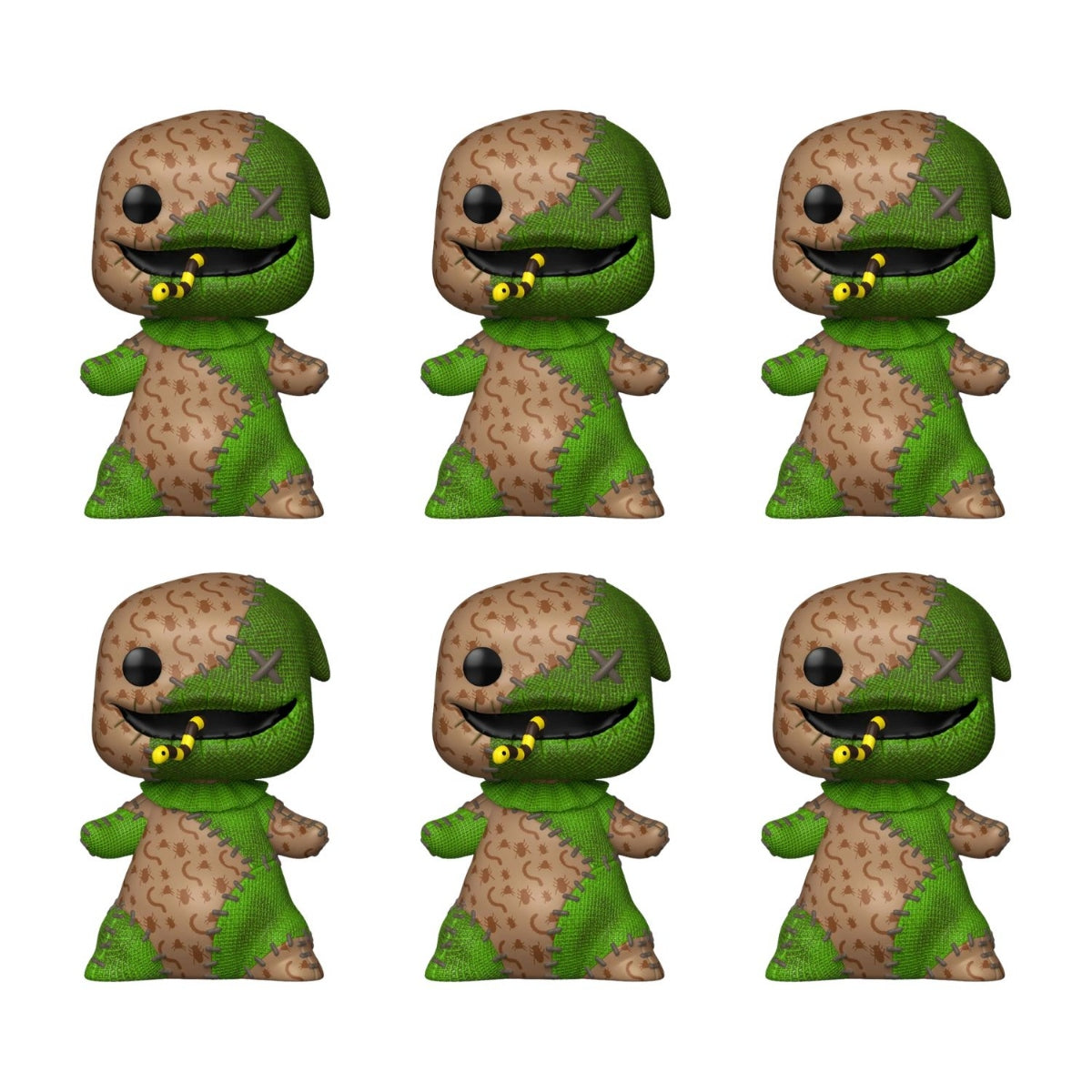 Pack of 6 The Nightmare Before Christmas Patchwork Oogie Boogie Funko Pop! Vinyl Figure #1634