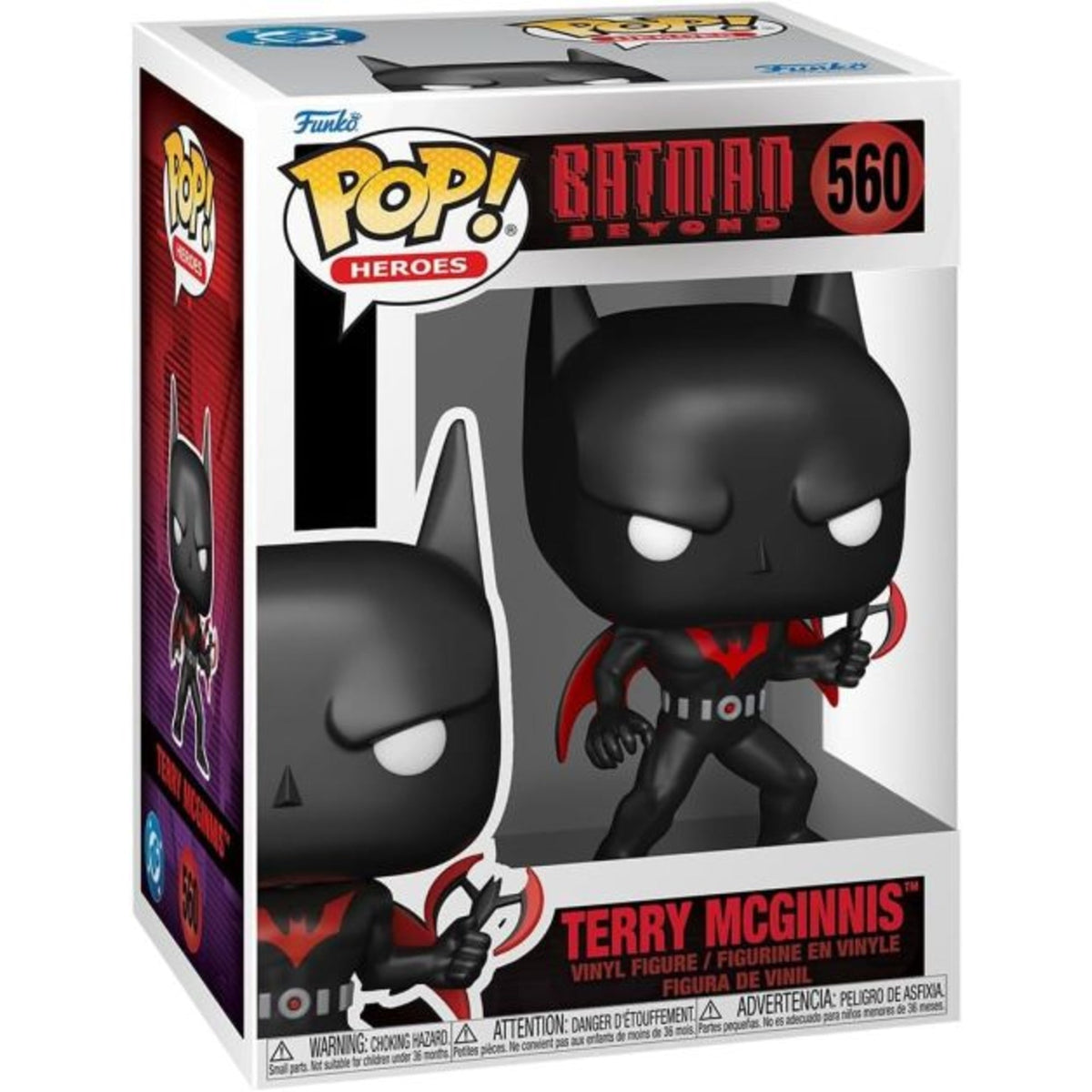 Funko Pop Batman Beyond: Batman (Terry McGinnis) Funko Pop Figure #560