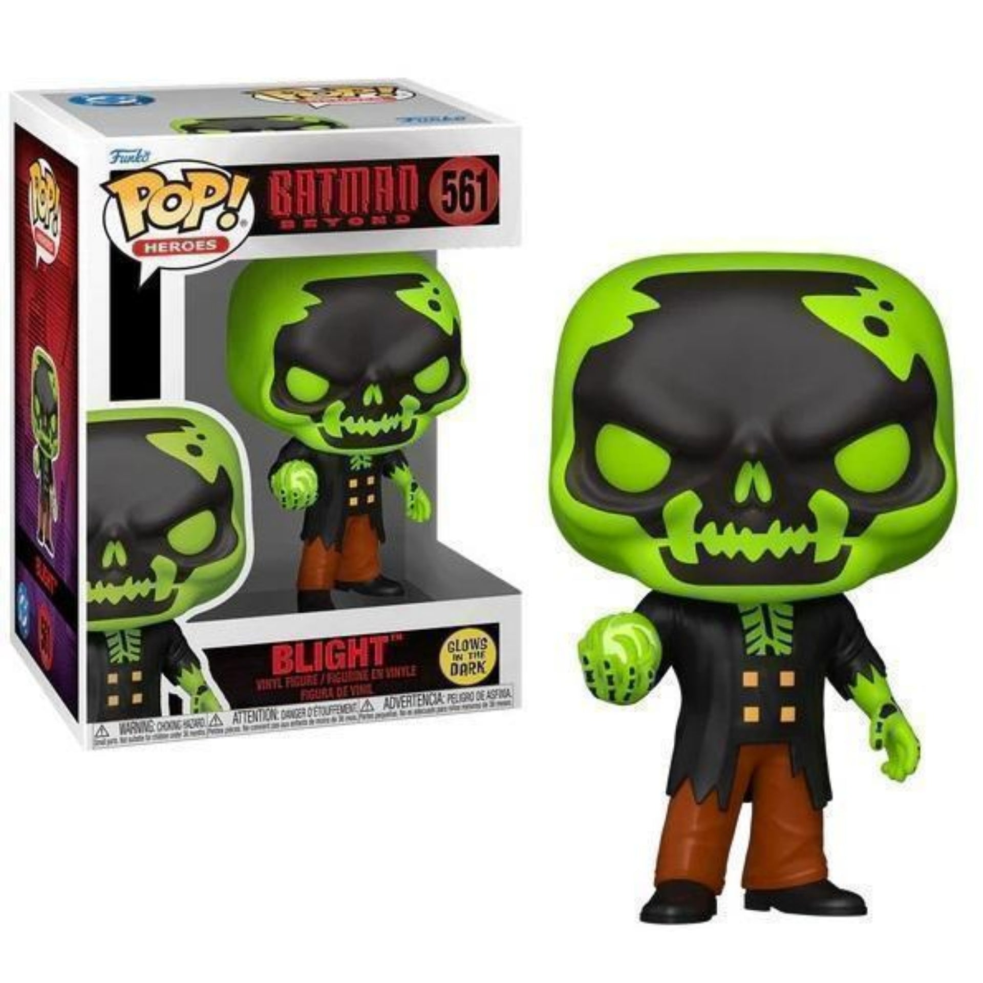 Batman Beyond Blight Glow in the Dark Funko Pop Vinyl Figure Plus #561