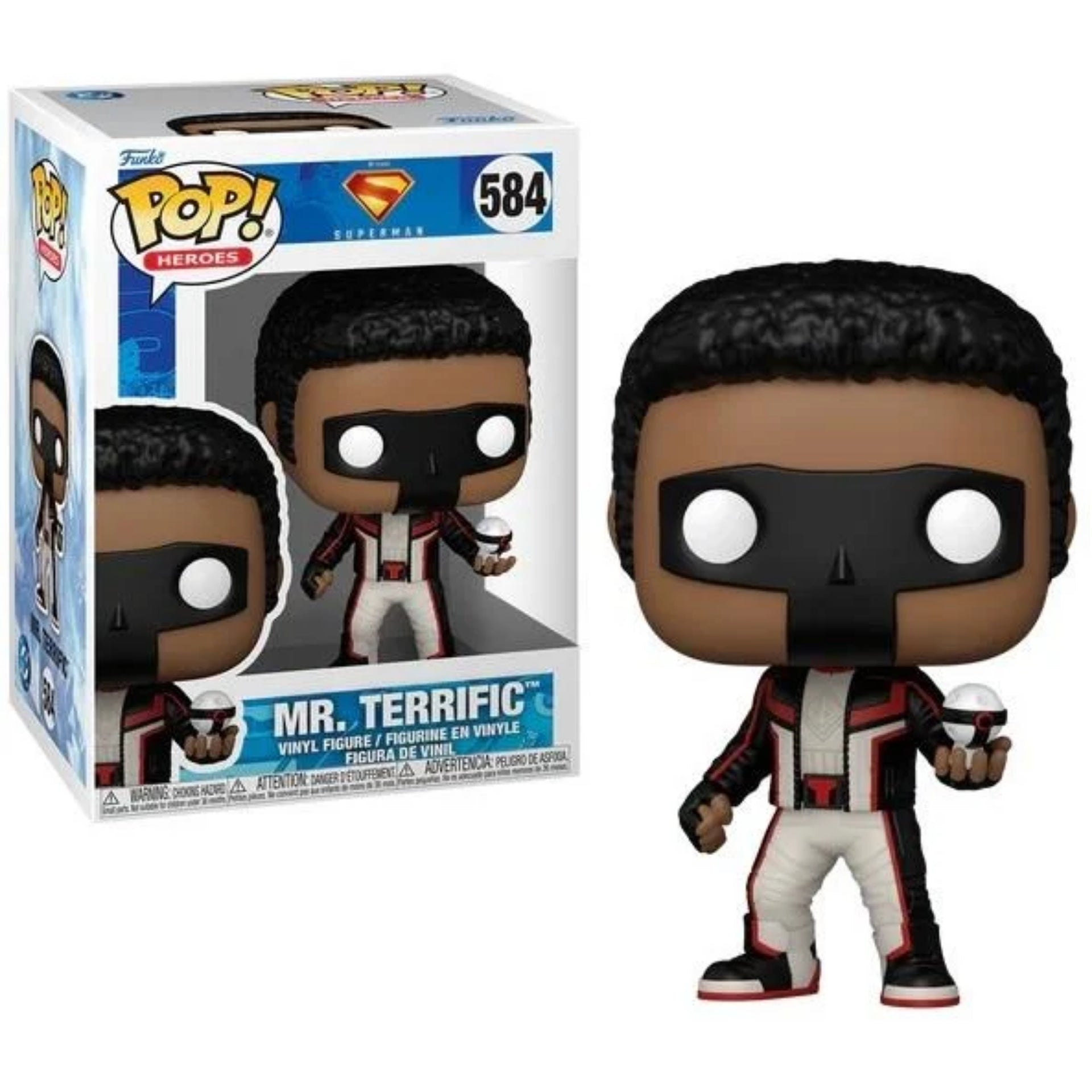 Superman 2025 Mr. Terrific Wave 2 Funko Pop! Vinyl Figure #584