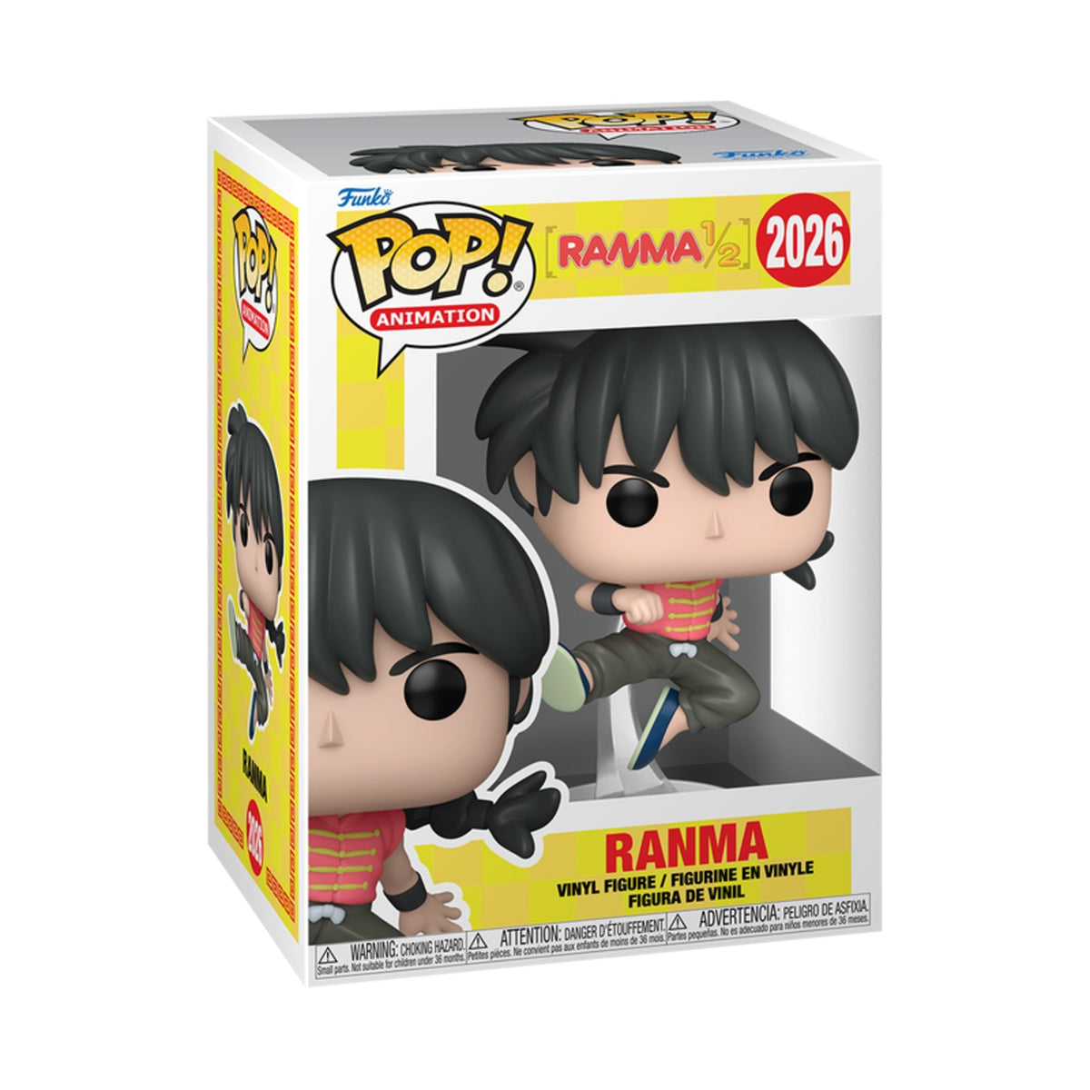 Funko Pop Ranma 1/2: Ranma Saotome 4-Inch Vinyl Figure #2026