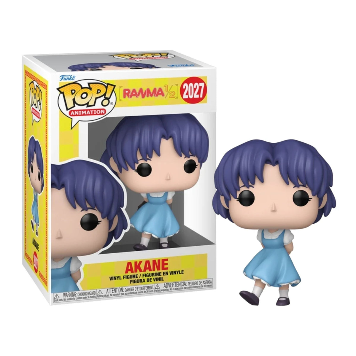 Funko Pop Ranma 1/2: Akane Tendo 4-Inch Vinyl Figure #2027