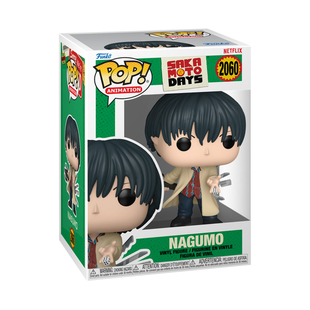 Funko Pop Sakamoto Days: Nagumo 4-Inch Vinyl Figure #2060