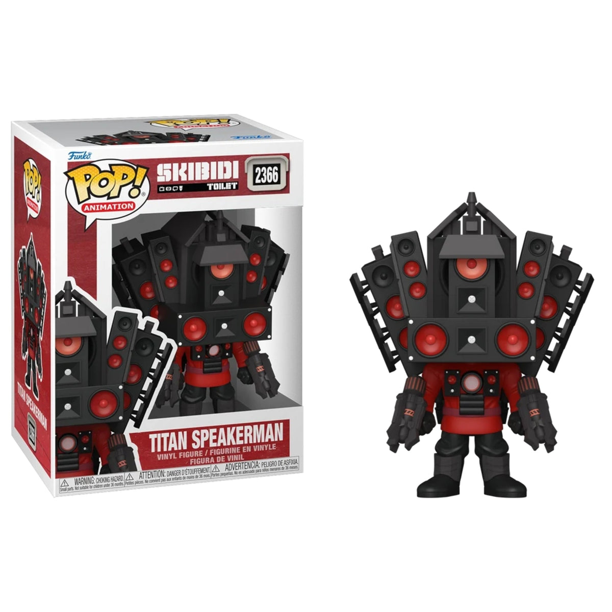 Funko Pop Skibidi Toilet: Titan Speakerman 4-Inch Vinyl Figure #2366