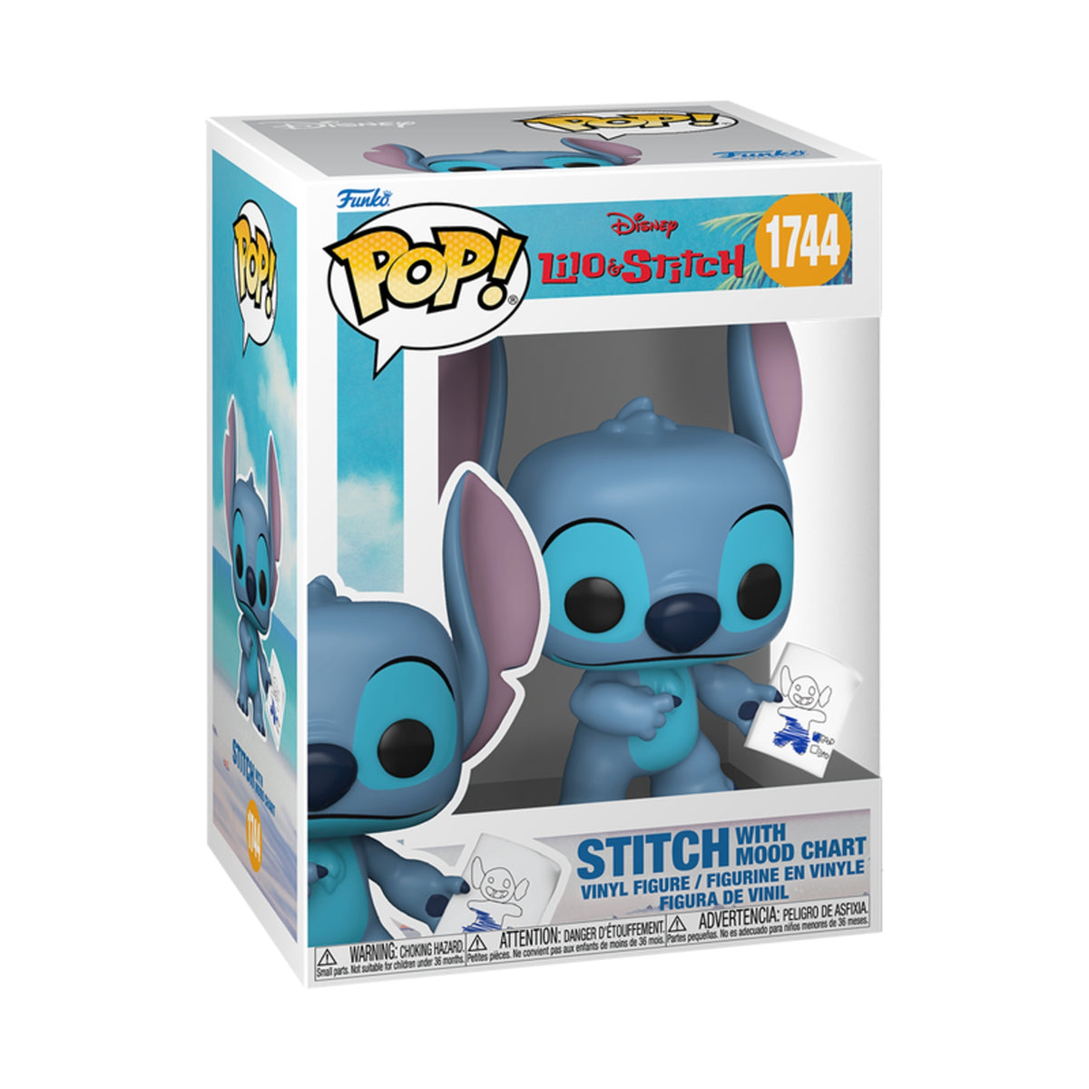 Funko Pop Disney Lilo & Stitch: Stitch 4-Inch Vinyl Figure #1744