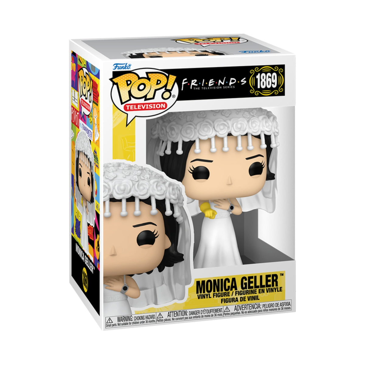 Funko Pop Friends: Monica Geller (Wedding Dress) 4-Inch Vinyl Figure #1869