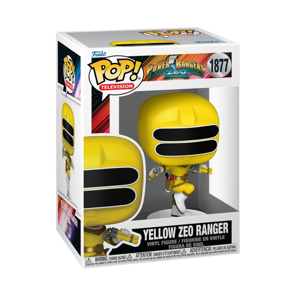 Funko Pop Power Rangers Zeo: Yellow Ranger 4-Inch Vinyl Figure #1877