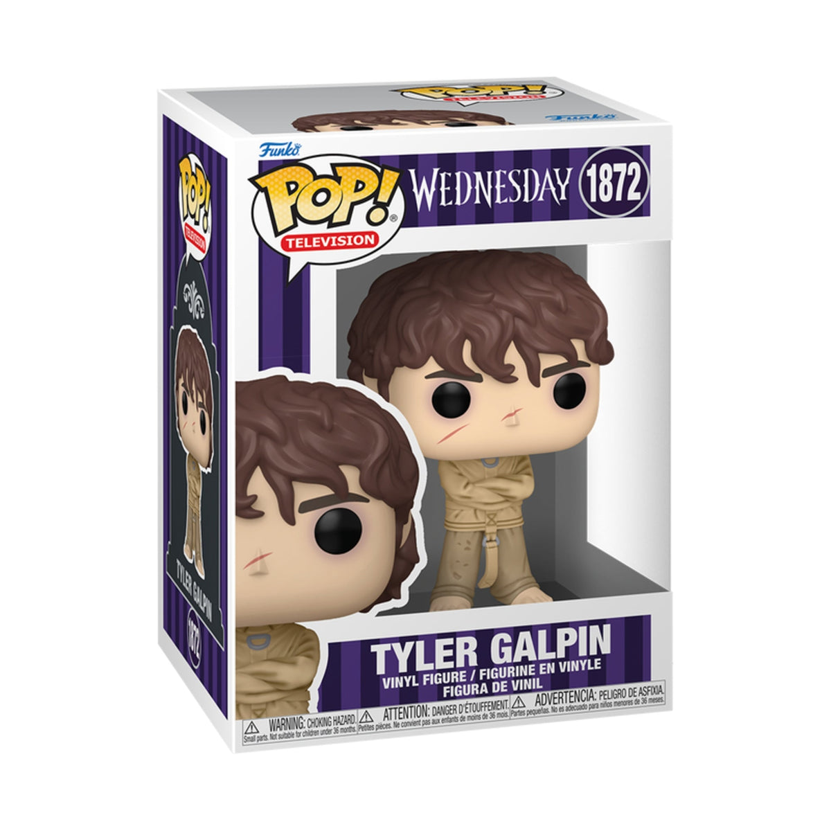 Funko Pop Wednesday: Tyler Galpin 4-Inch Vinyl Figure #1872