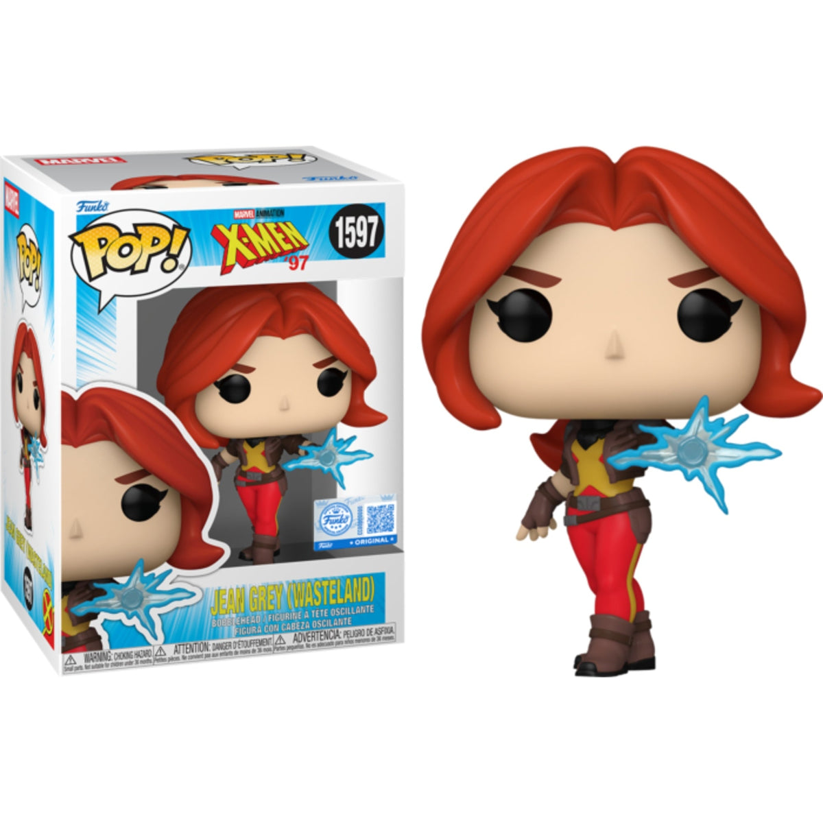 Funko Pop Marvel X-Men 97: Jean Grey (Wasteland) 4-Inch Vinyl Figure #1597