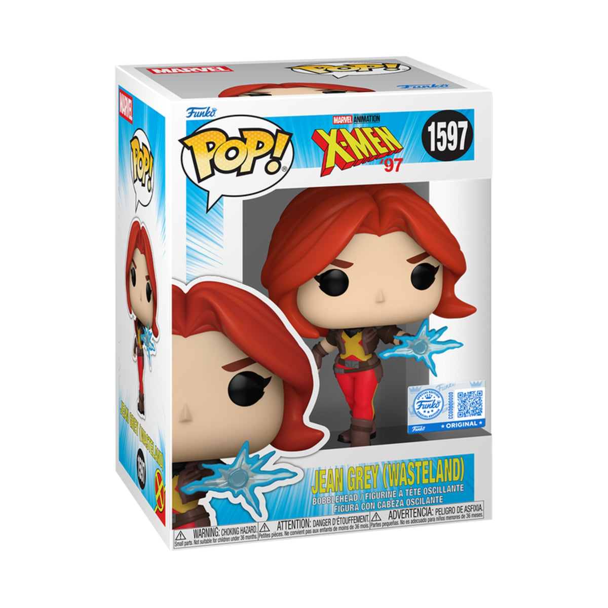 Funko Pop Marvel X-Men 97: Jean Grey (Wasteland) 4-Inch Vinyl Figure #1597