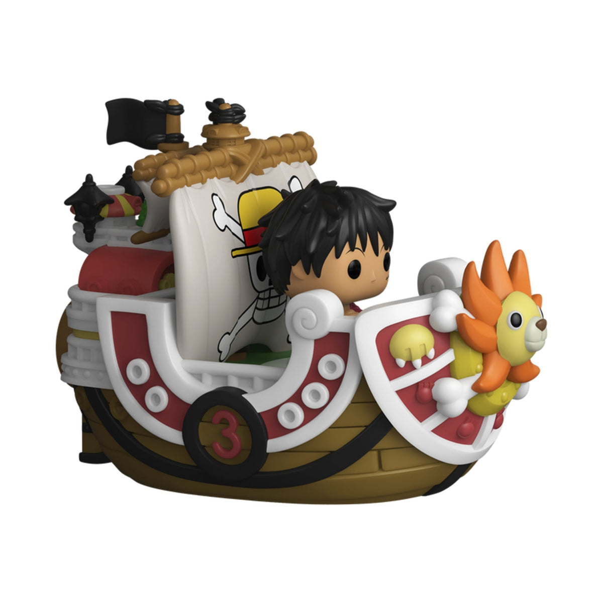 Funko Bitty Pop One Piece: Luffy with Thousand Sunny 0.9-Inch Vinyl Figure