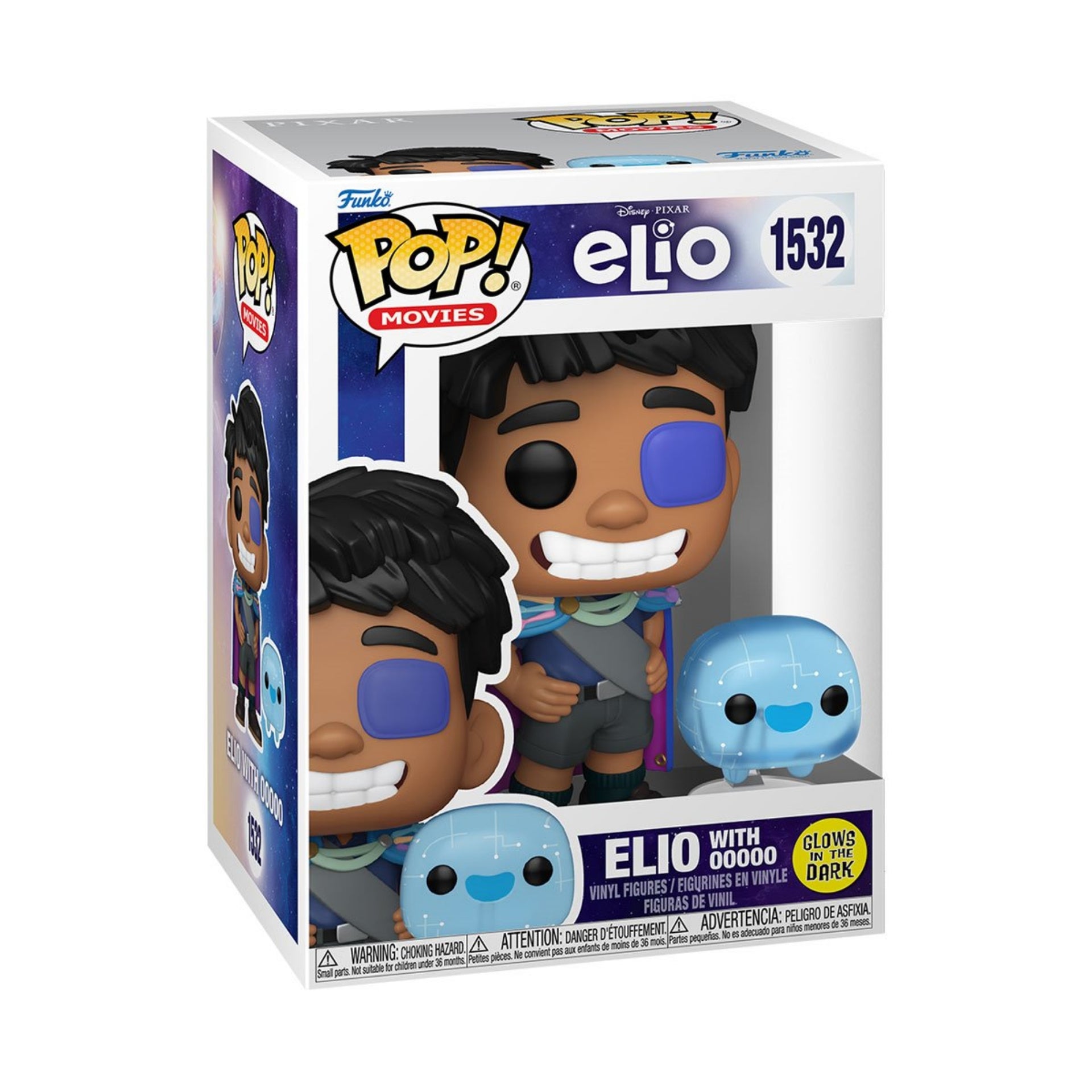 Elio Glow-in-the-Dark Funko Pop! Vinyl Figure and Buddy #1532