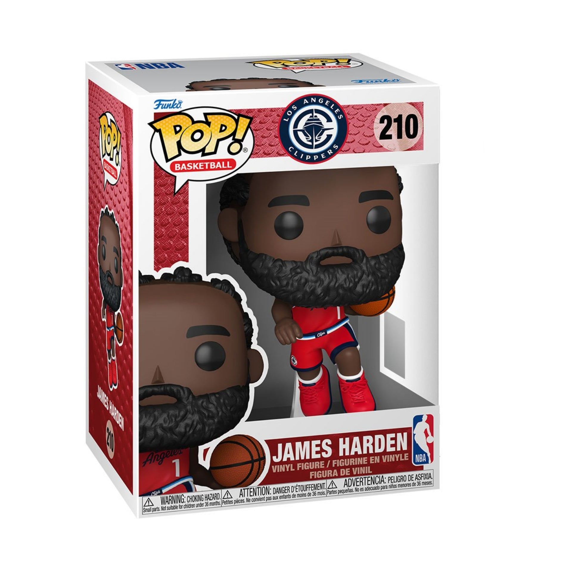 NBA 76ers James Harden Funko Pop! Vinyl Figure #210