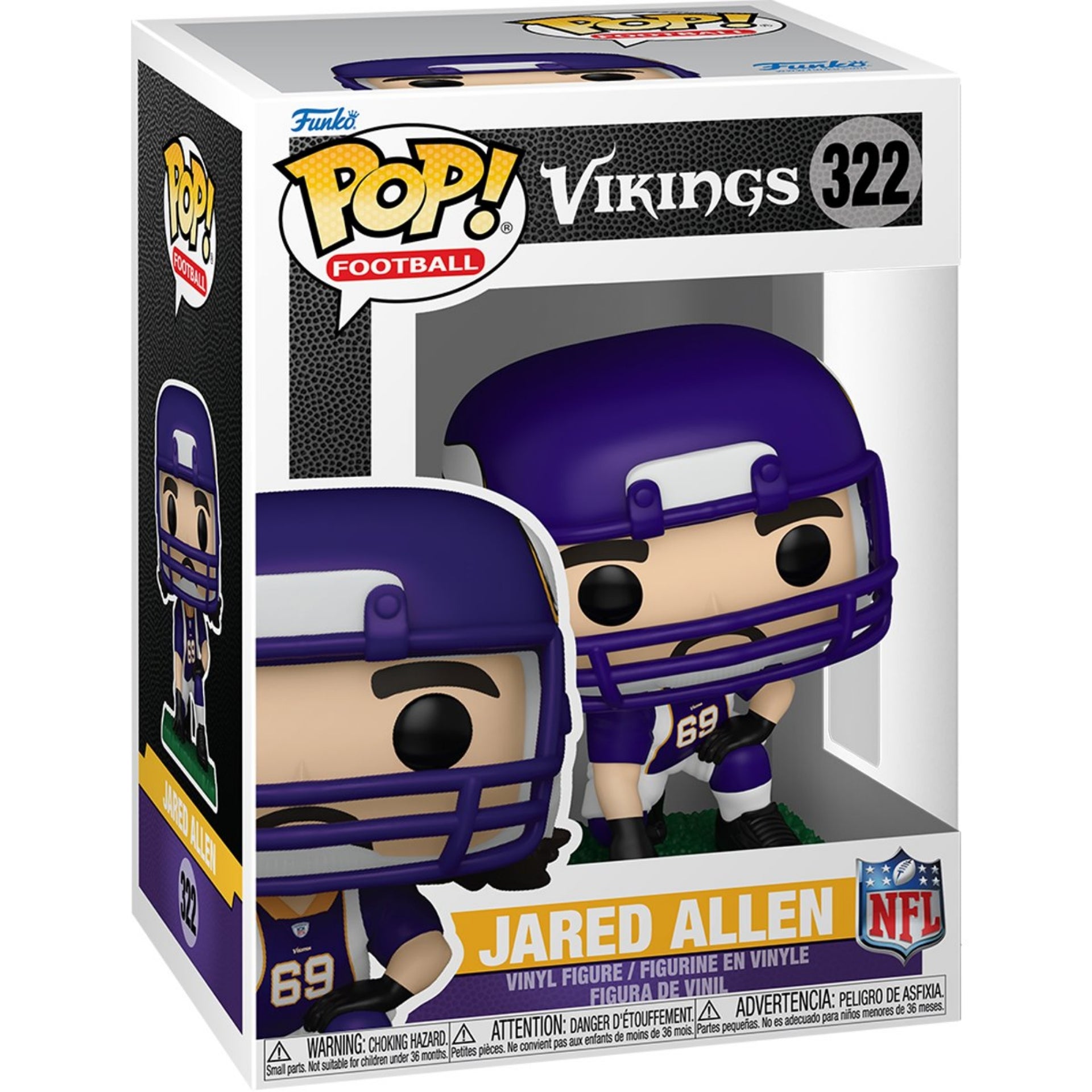 NFL Legends Jared Allen (Vikings) Funko Pop! Vinyl Figure #322