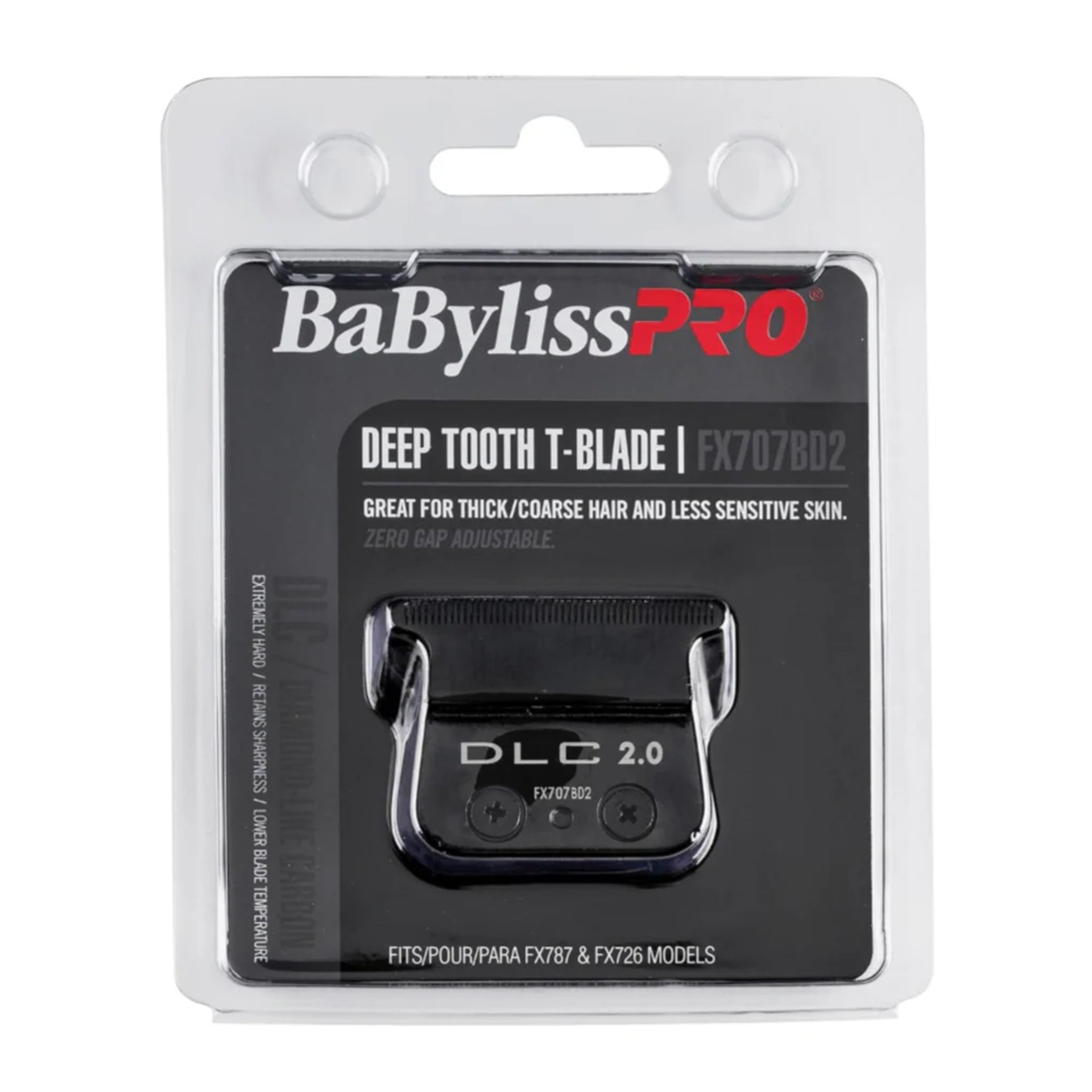 BaBylissPRO DLC 2.0 Deep-Tooth T-Blade Replacement Trimmer Blade - FX707BD2