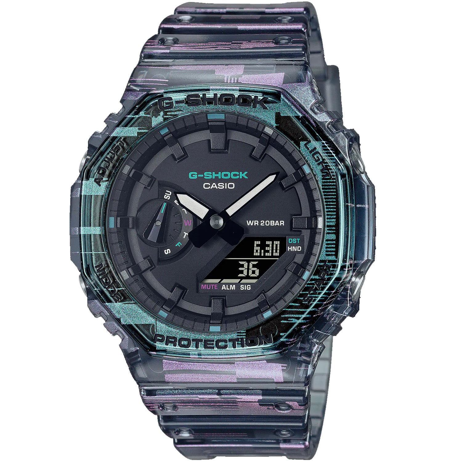 Casio Men's G-Shock Black Dial Watch - GA2100NN-1A