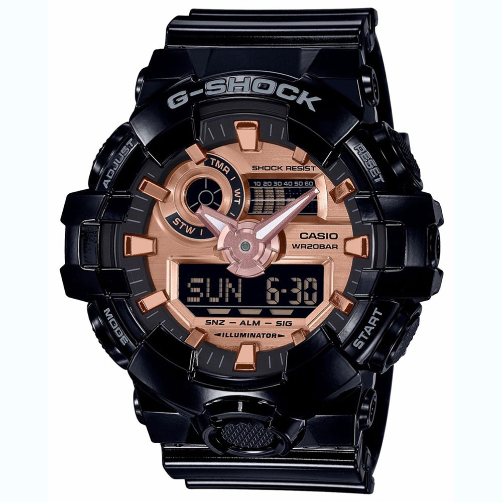 Casio Men's G-Shock Rose gold Dial Watch - GA700MMC-1A