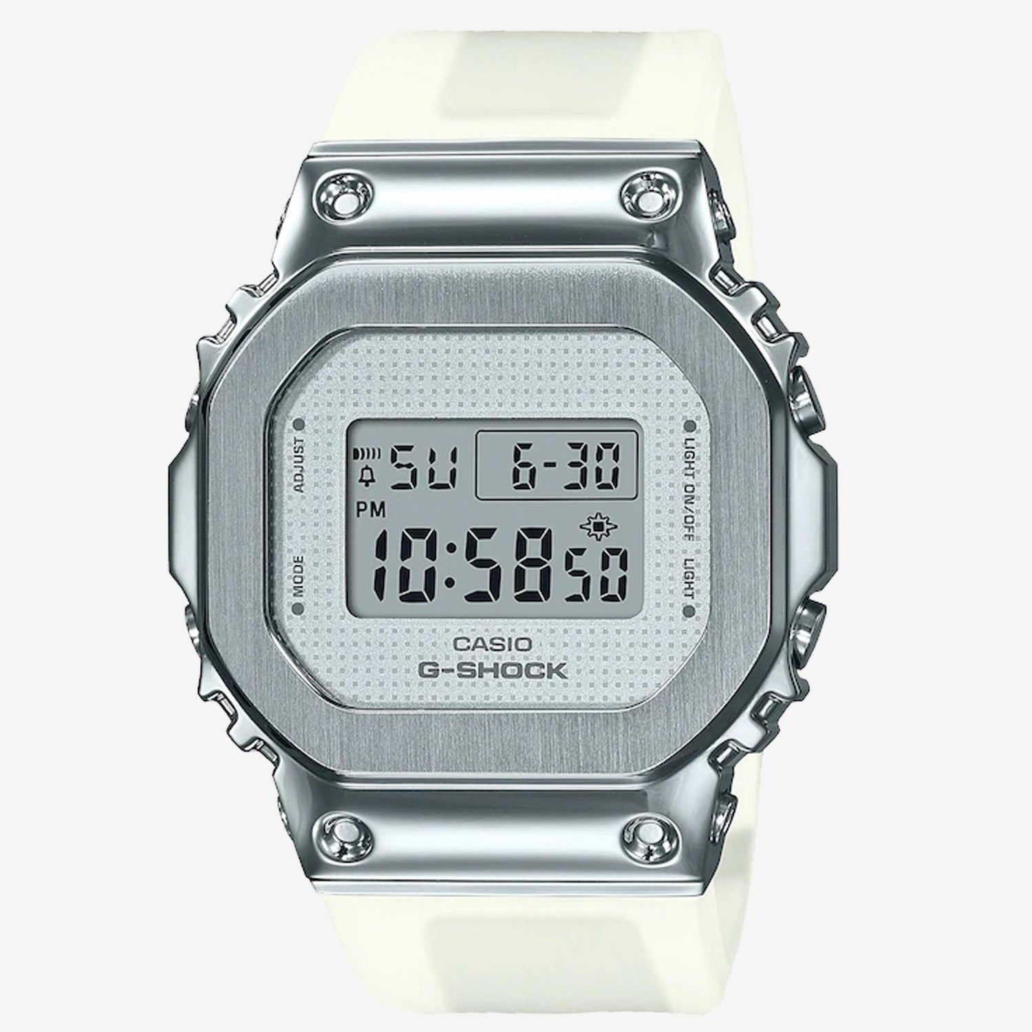 Casio Women's Classic White Dial Watch - GMS5600SK-7