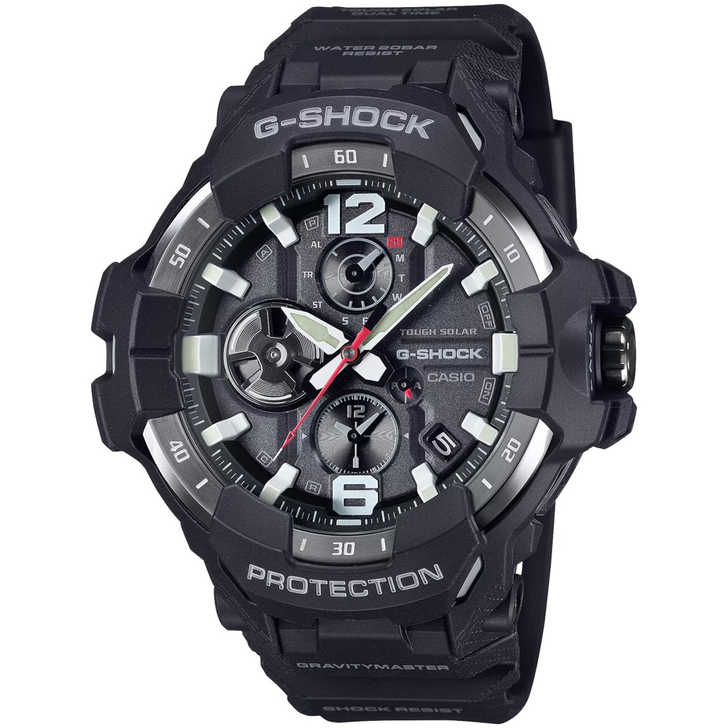 Casio Men's G-Shock Master of G-Air Gravity Master Black Dial Watch - GRB300-1A