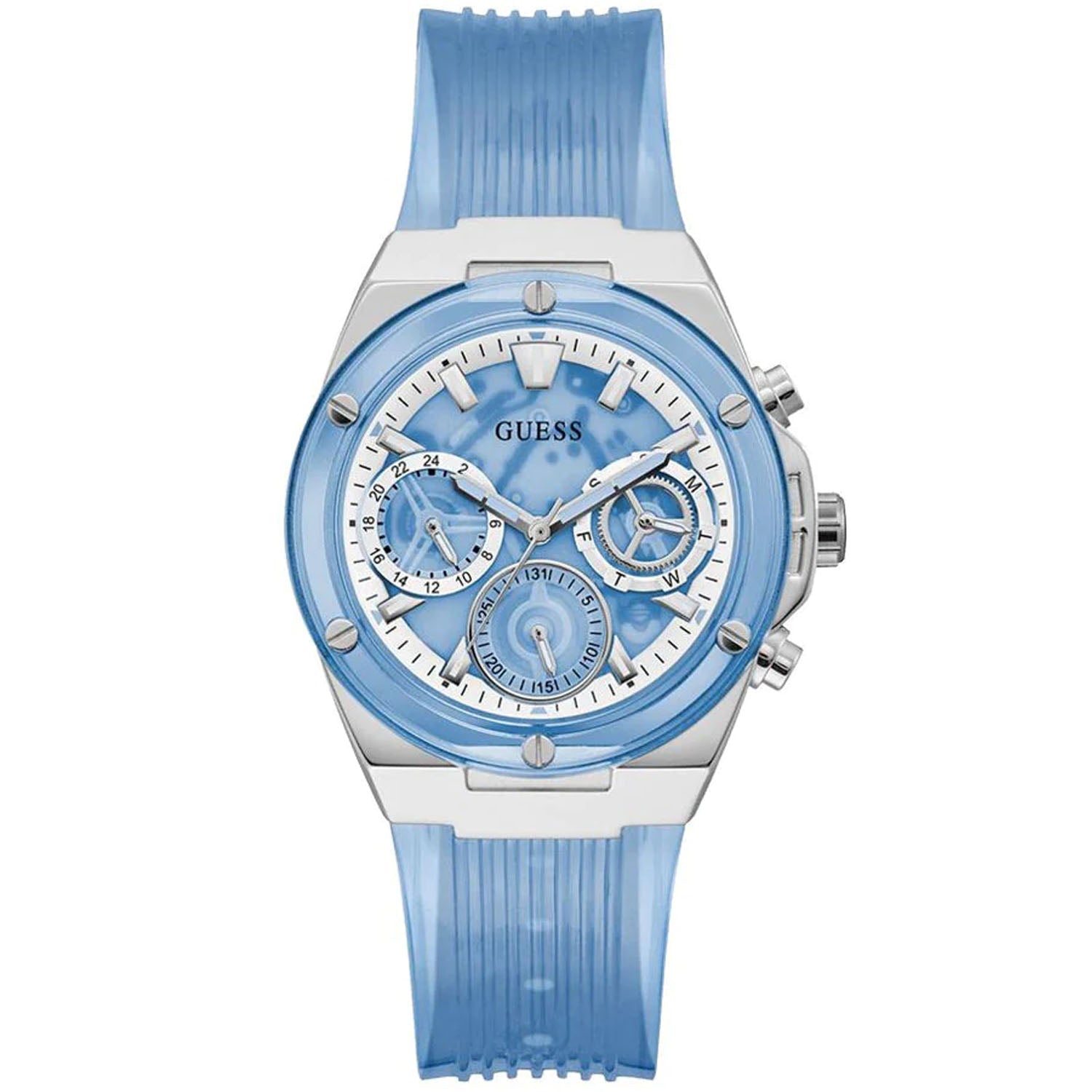 Guess Women's Active Life Blue Dial Watch - GW0409L1