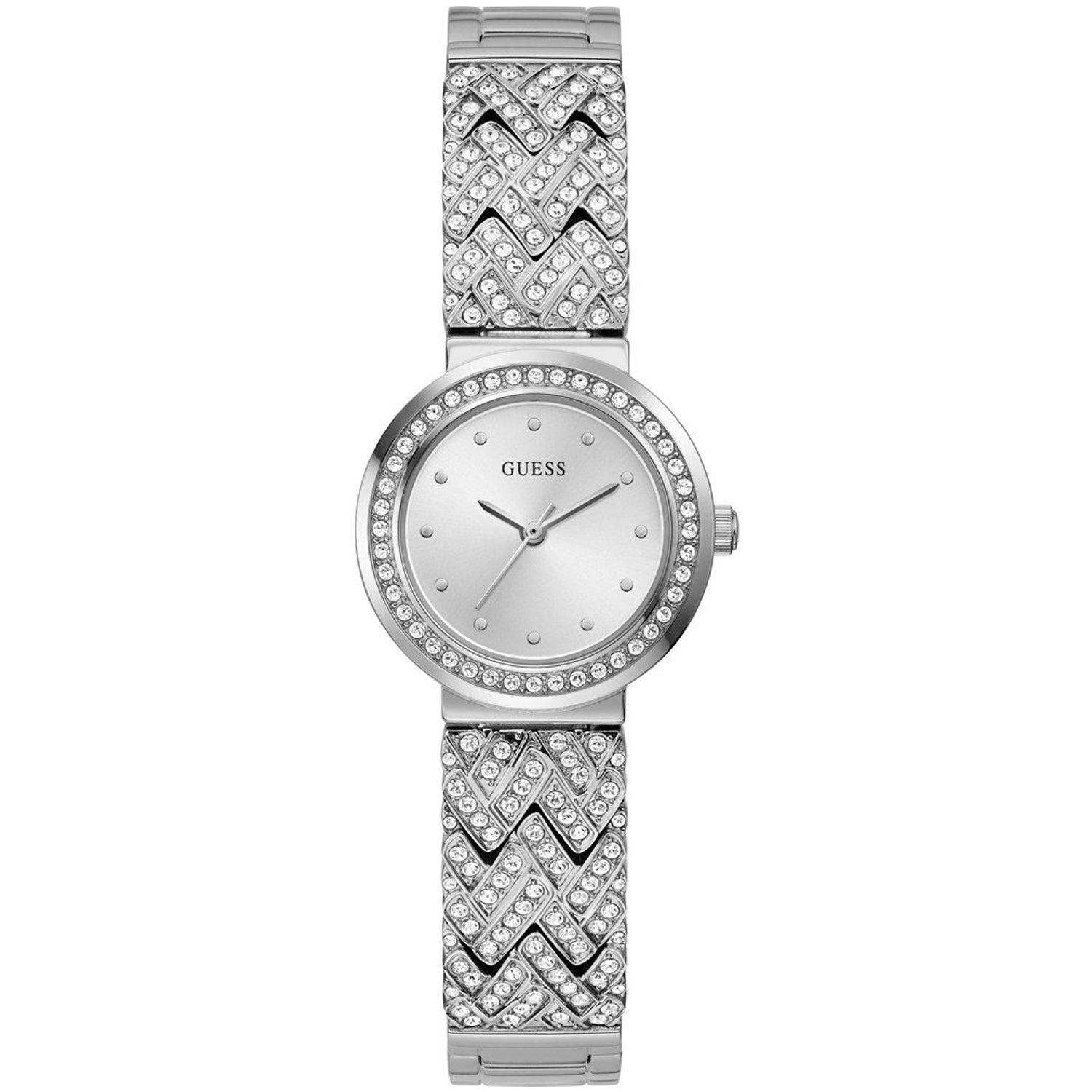 Guess Women's Treasure Silver Dial Watch - GW0476L1