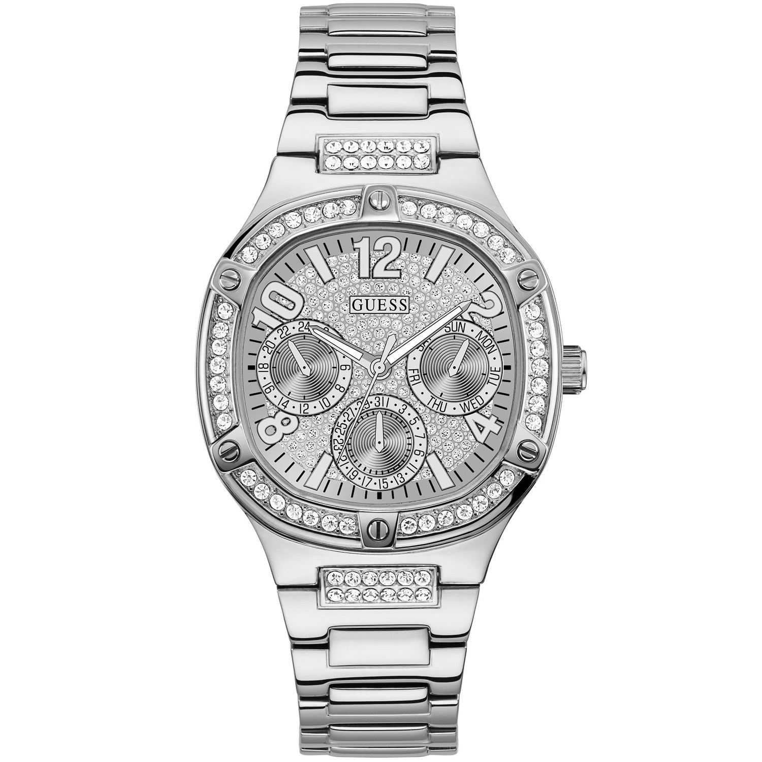 Guess Women's Duchess Silver Dial Watch - GW0558L1