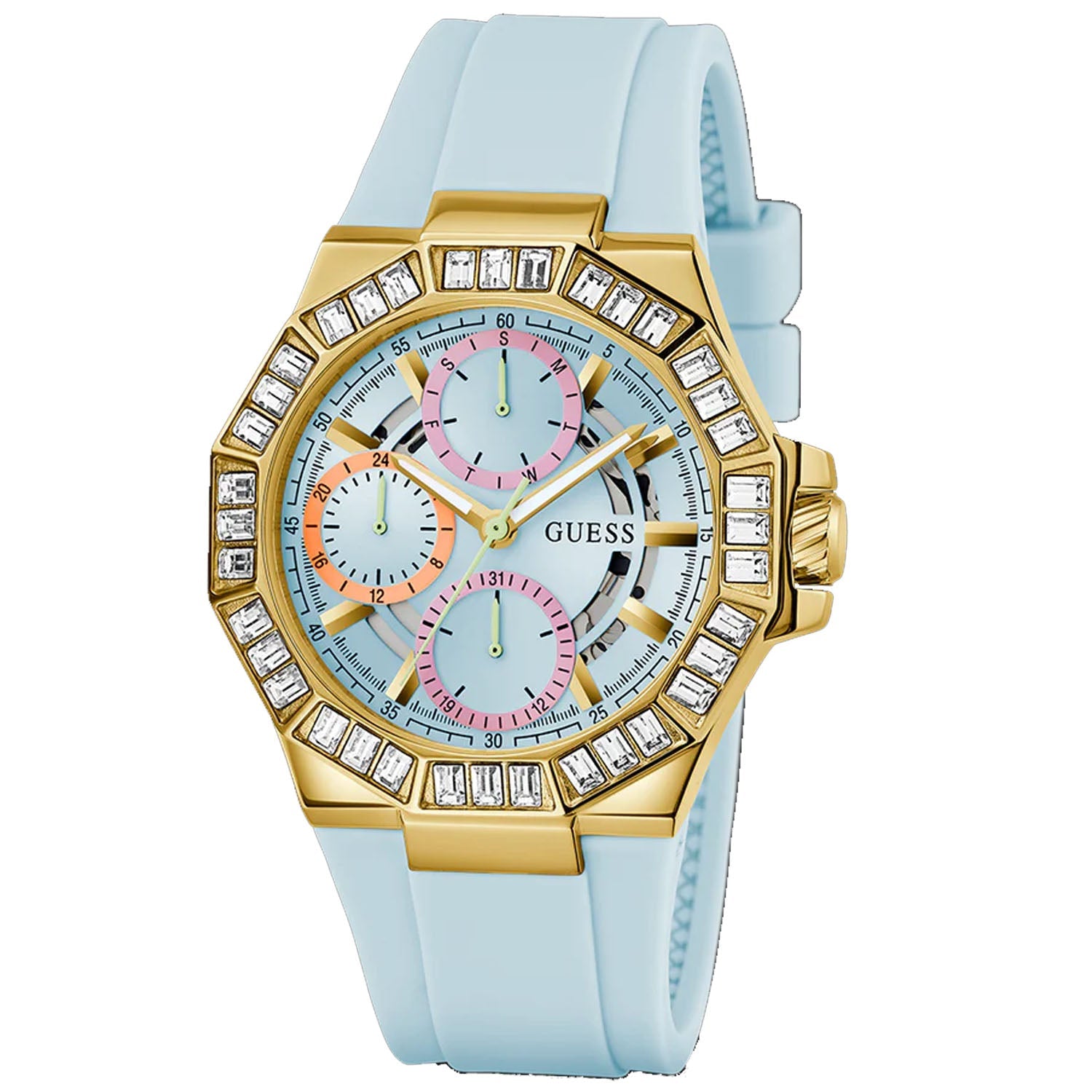 Guess Women's Classic Blue Dial Watch - GW0695L1