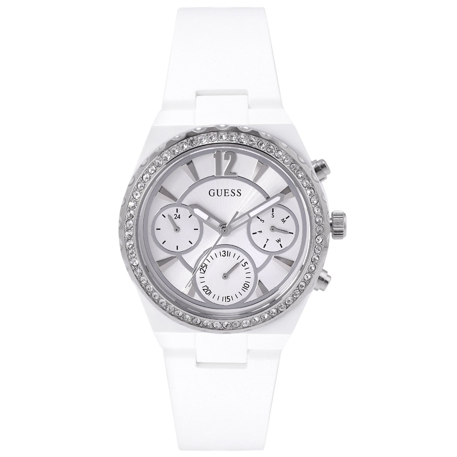 Guess Women's Classic Silver Dial Watch - GW0697L1