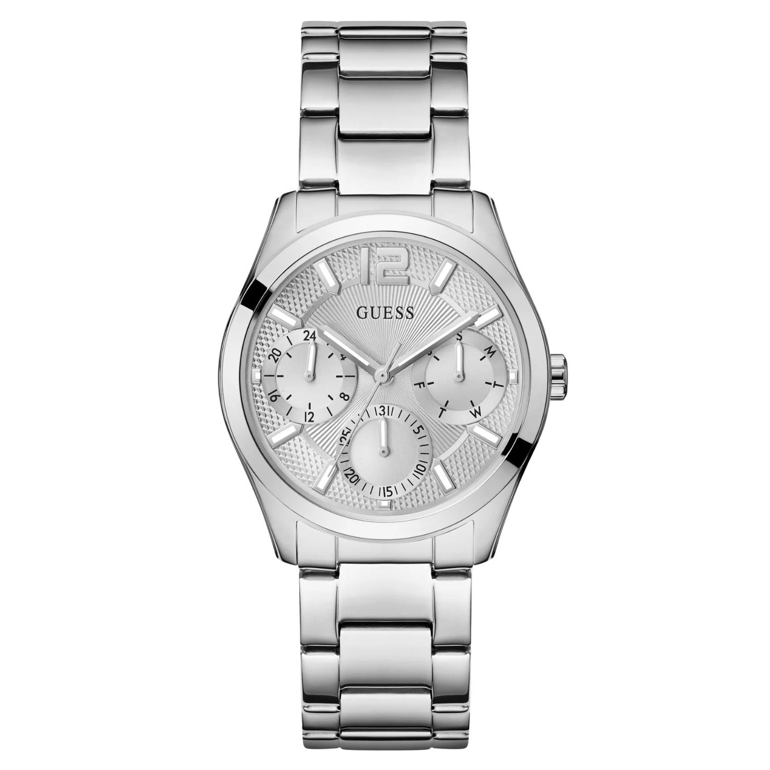 Guess Women's  Zoe Silver Dial Watch - GW0760L1